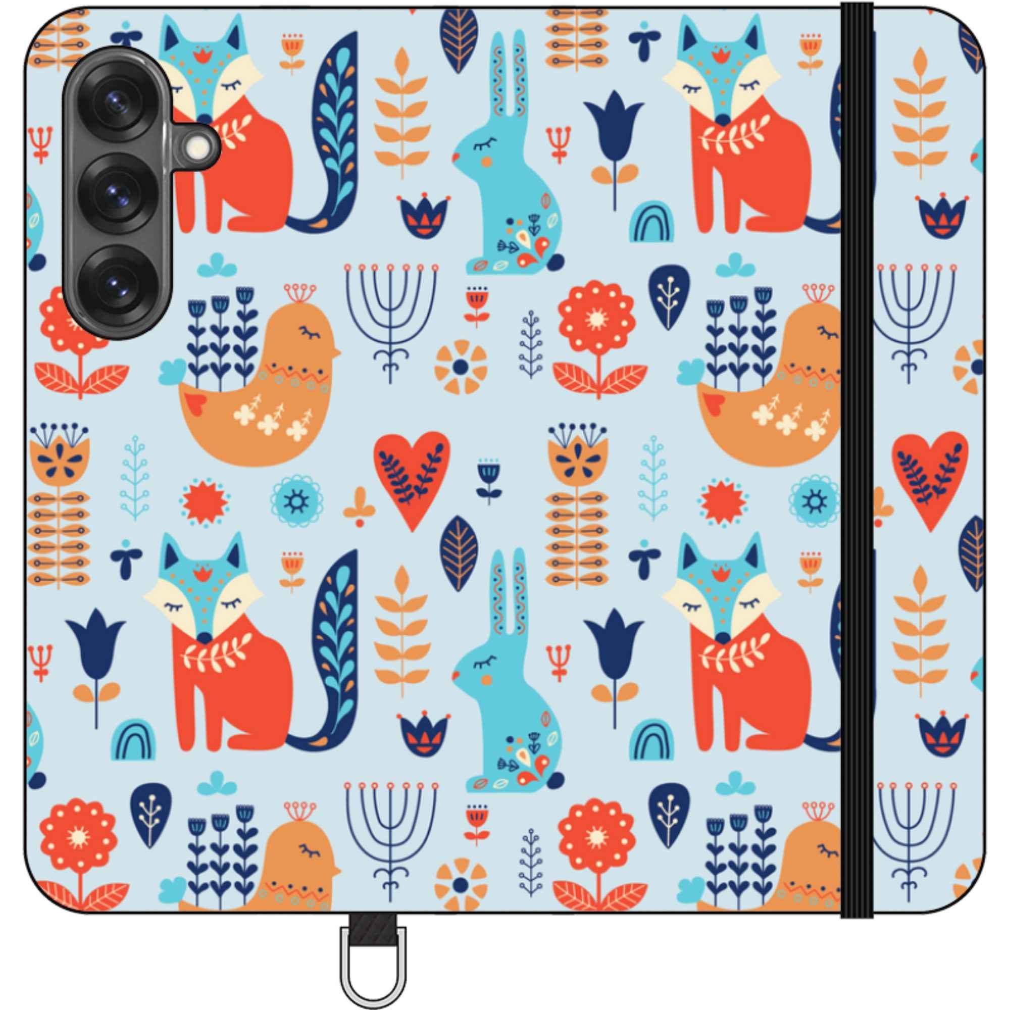 Nordic Ornament — Apple Folio Wallet Case — Finnaij