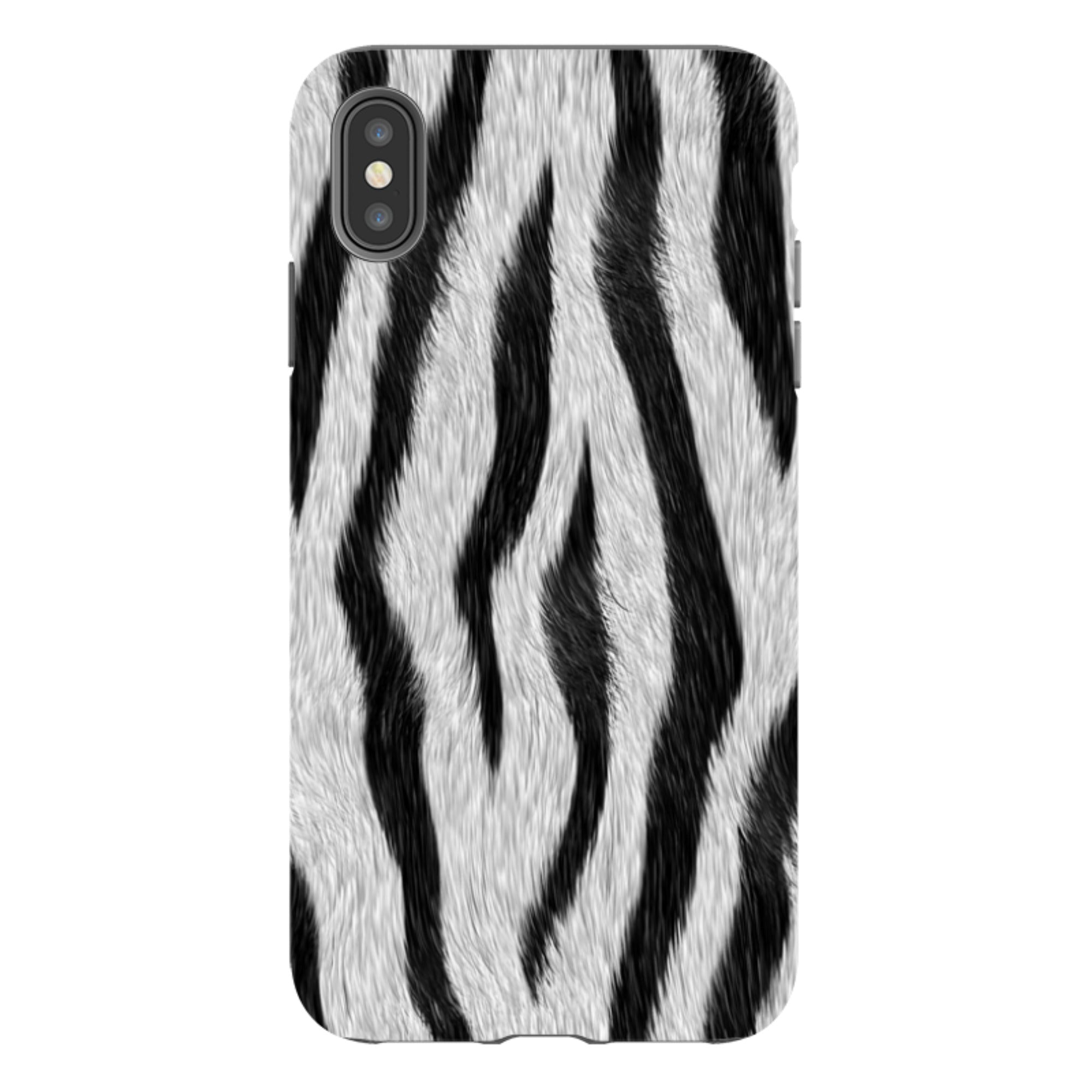 Zebra Groove - iPhone Tough Case