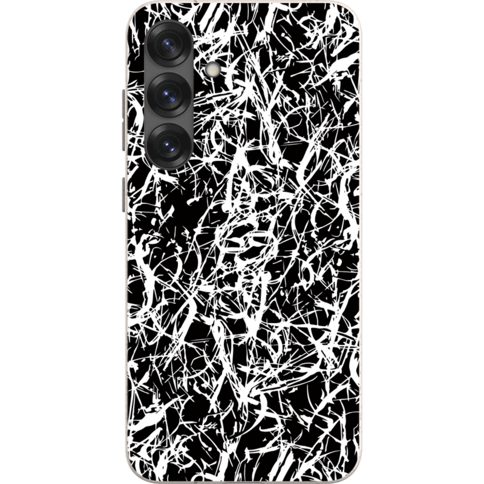 Black-White Grunge — Samsung Galaxy Bio-degradable Case — Finnaij