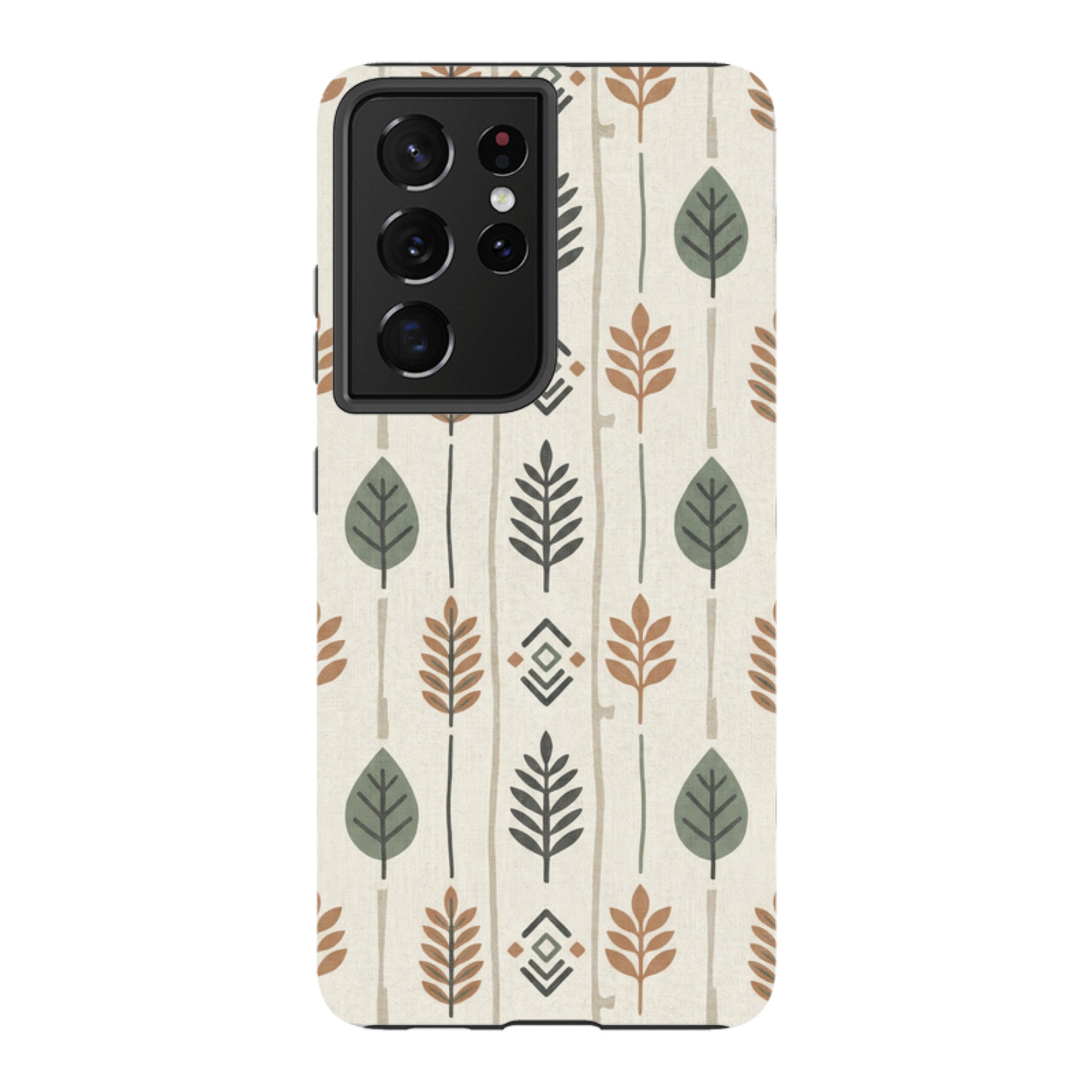 Birch and Linen Pattern by Elsi Vaarala — Samsung Galaxy Tough Case — Finnaij