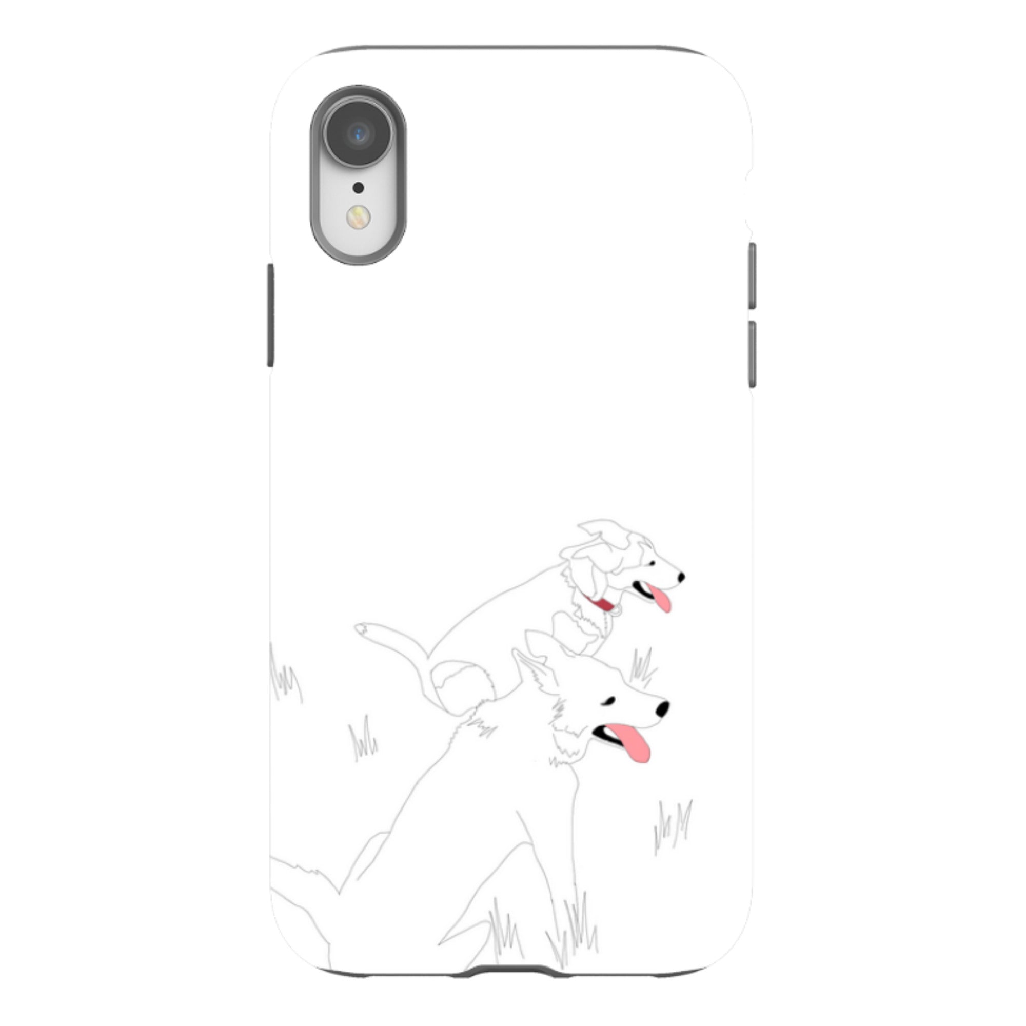 Sunny and Kit Kat by Keagan Haight - iPhone Tough Case