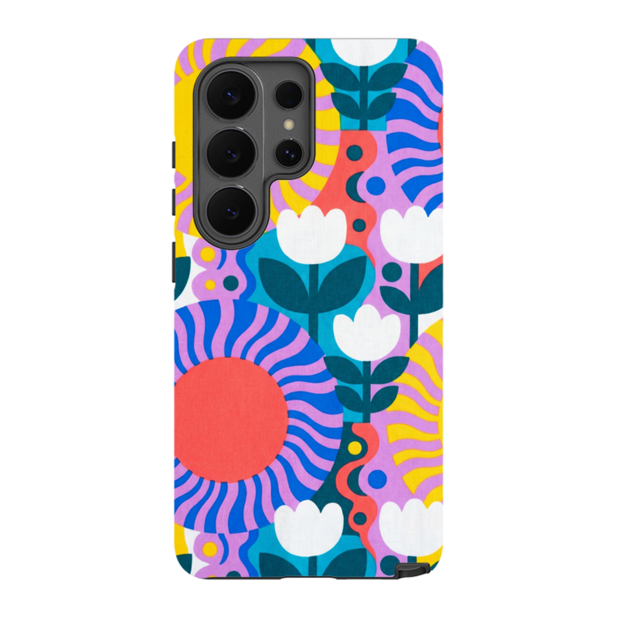 Midnight Sun Mod Bloom by Salla Niemi - Samsung Tough Case