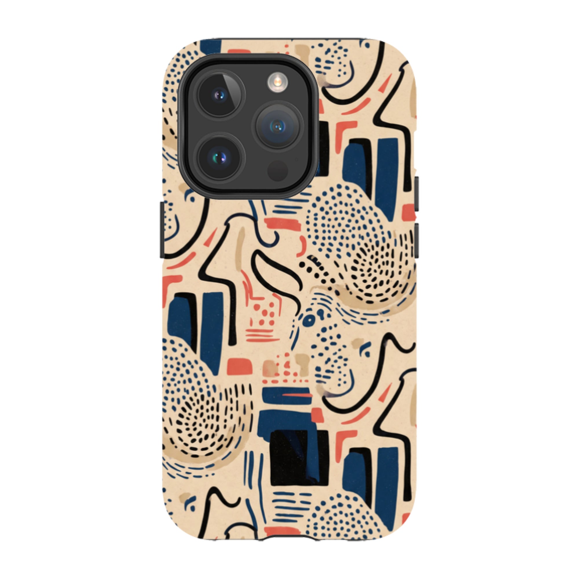 Sandstone Adire by Ada Okoye - iPhone MagSafe Tough Case