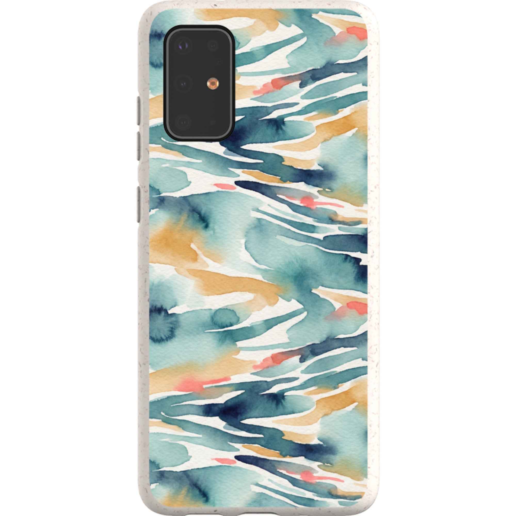 River Reflection Pattern Crop by Tobi Akinyemi - Samsung Galaxy Bio-degradable Case