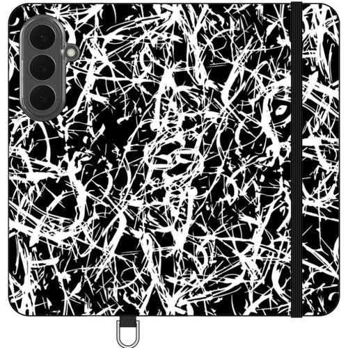 Black-White Grunge — S26 Plus Wallet Case — Finnaij