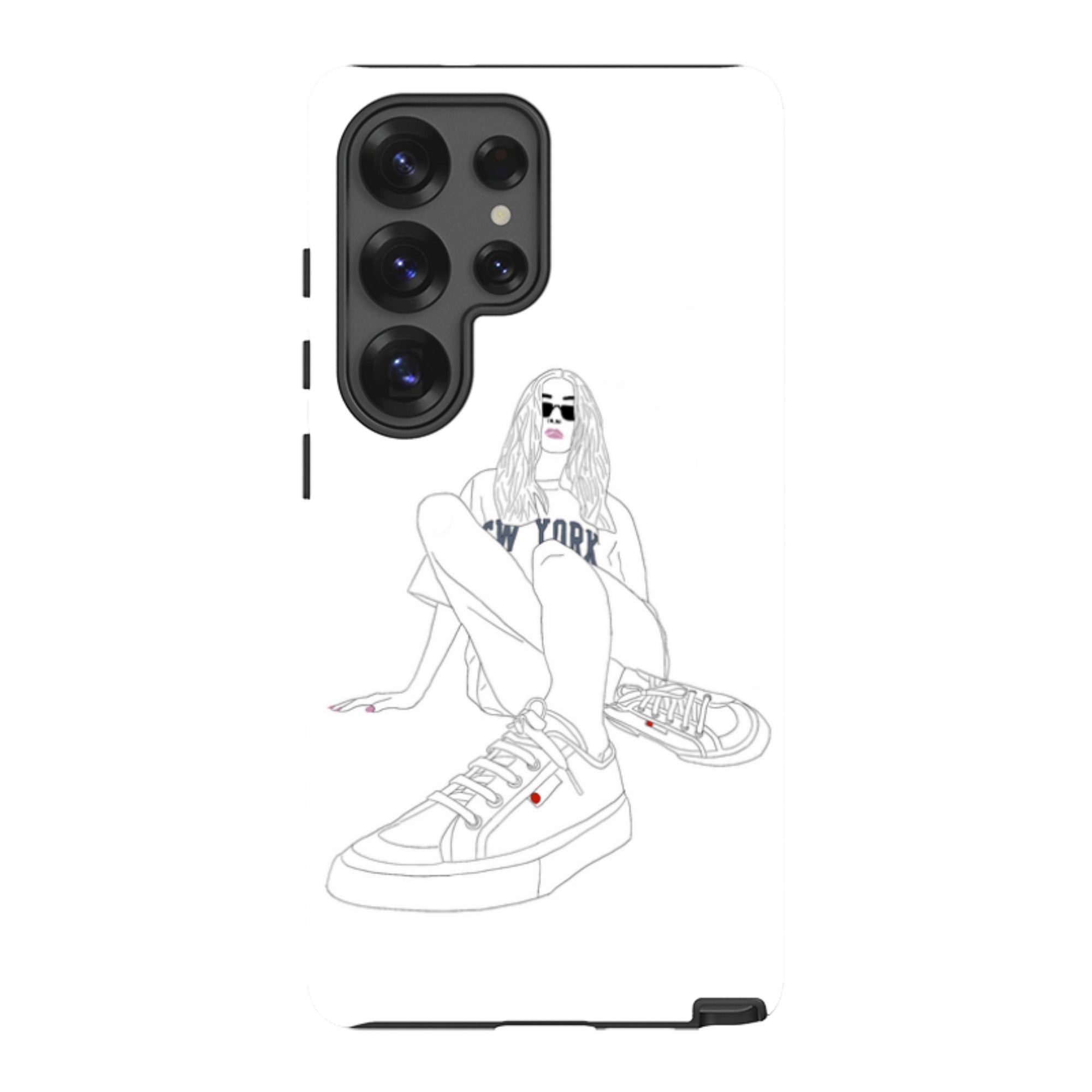 New York by Keagan Haight — Tough Case for Samsung Galaxy — Finnaij