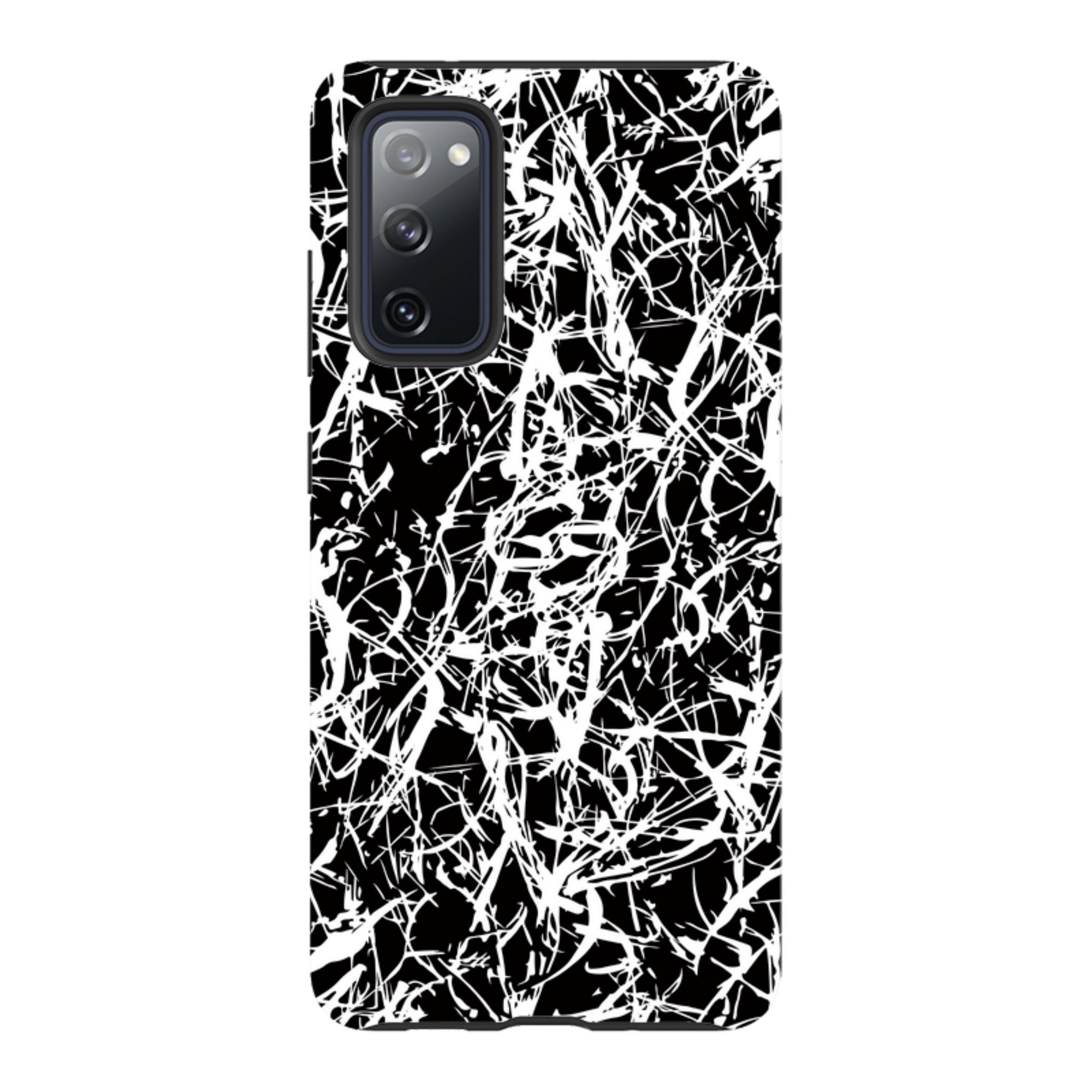 Black-White Grunge - Samsung Tough Case