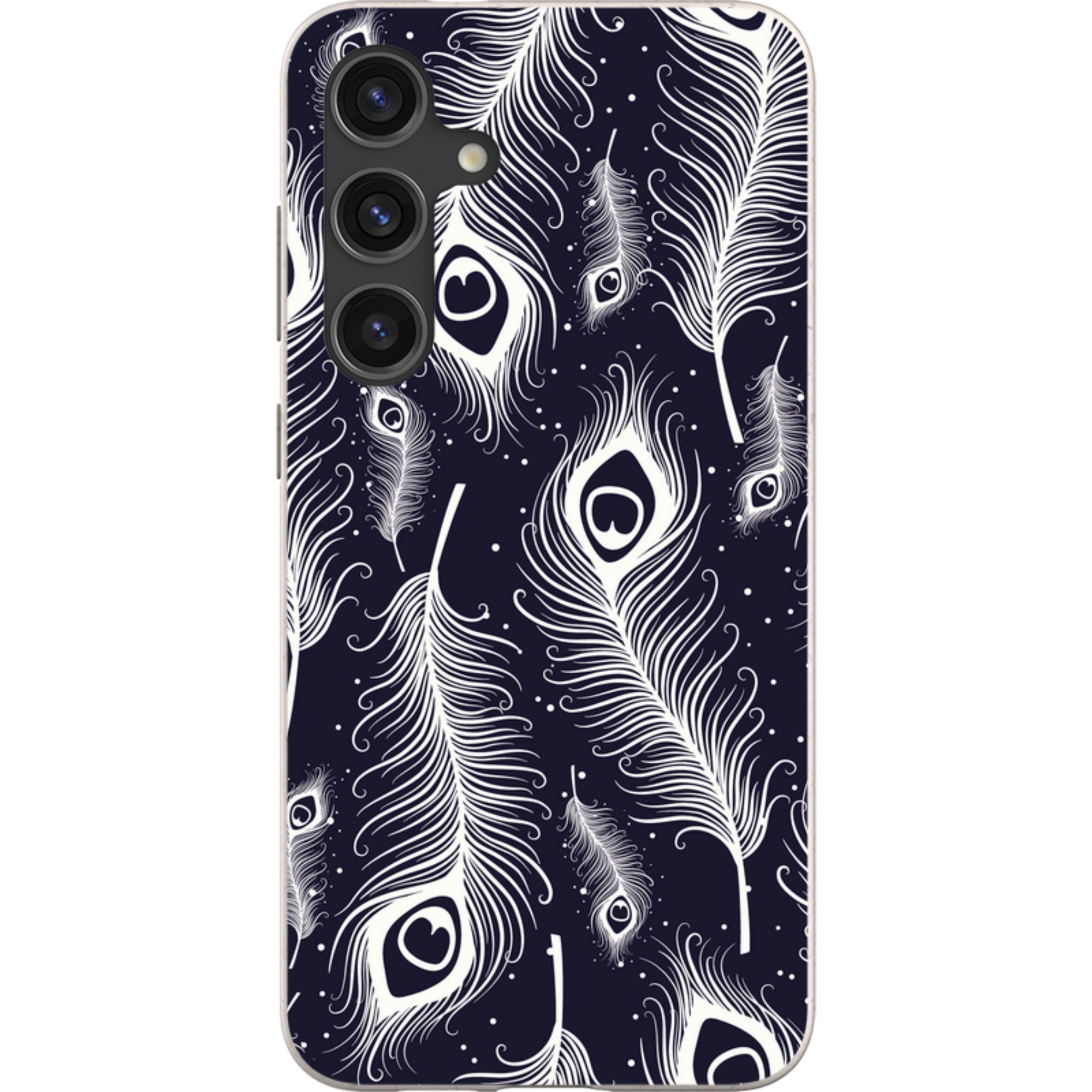 Feathers in Bloom — Samsung Galaxy Bio-degradable Case — Finnaij