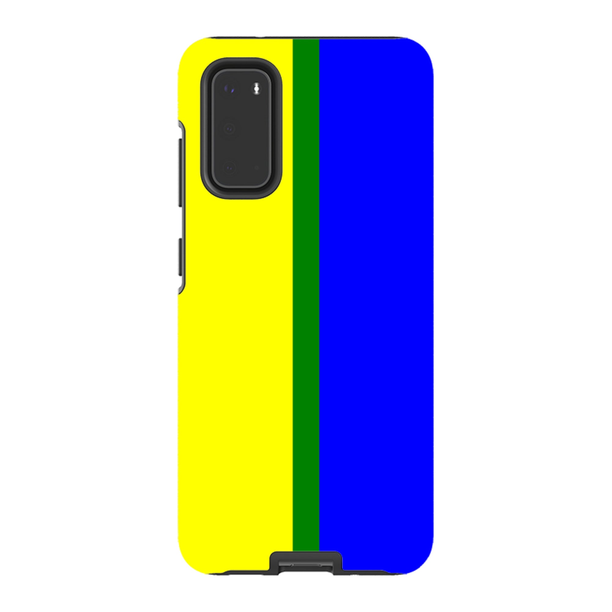 Rainbow Series Yellow Blue - Samsung Tough Case