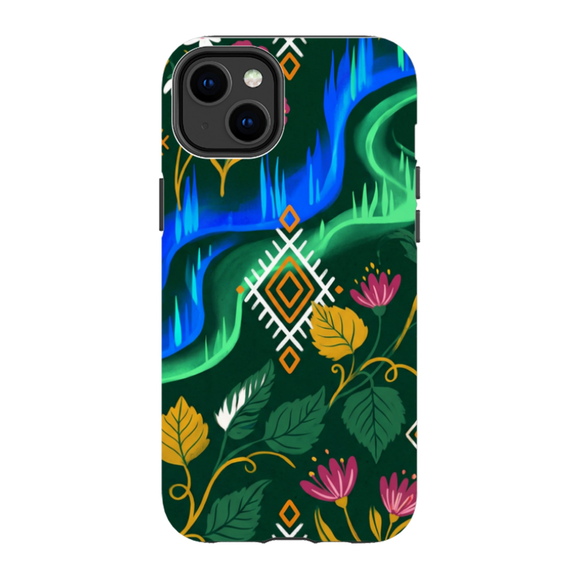 Aurora Birch Bloom by Aino Kallio — Apple iPhone Tough Case — Finnaij