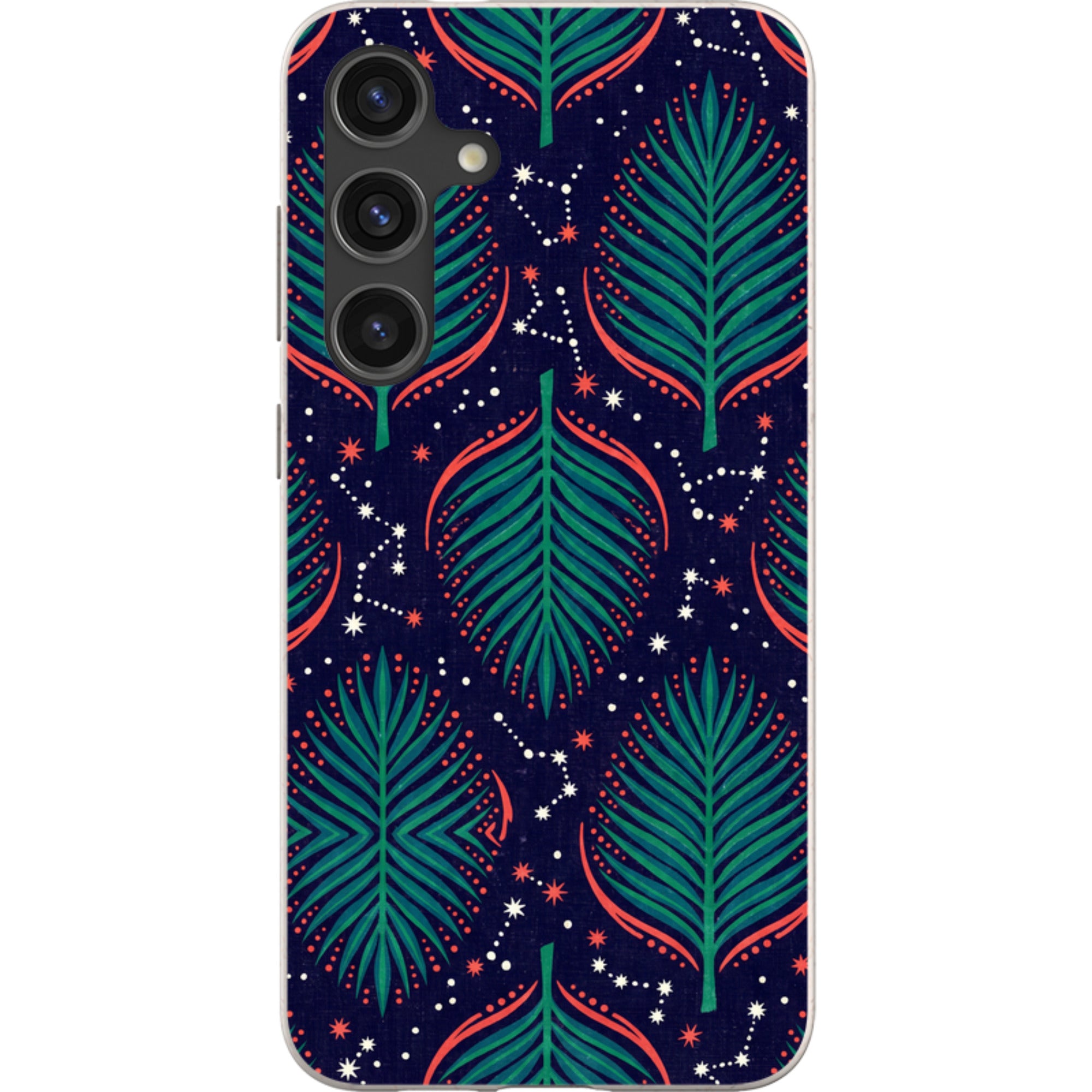 Palm Frond Constellations by Ada Okoye — Galaxy Bio-degradable Case for Samsung Galaxy — Finnaij