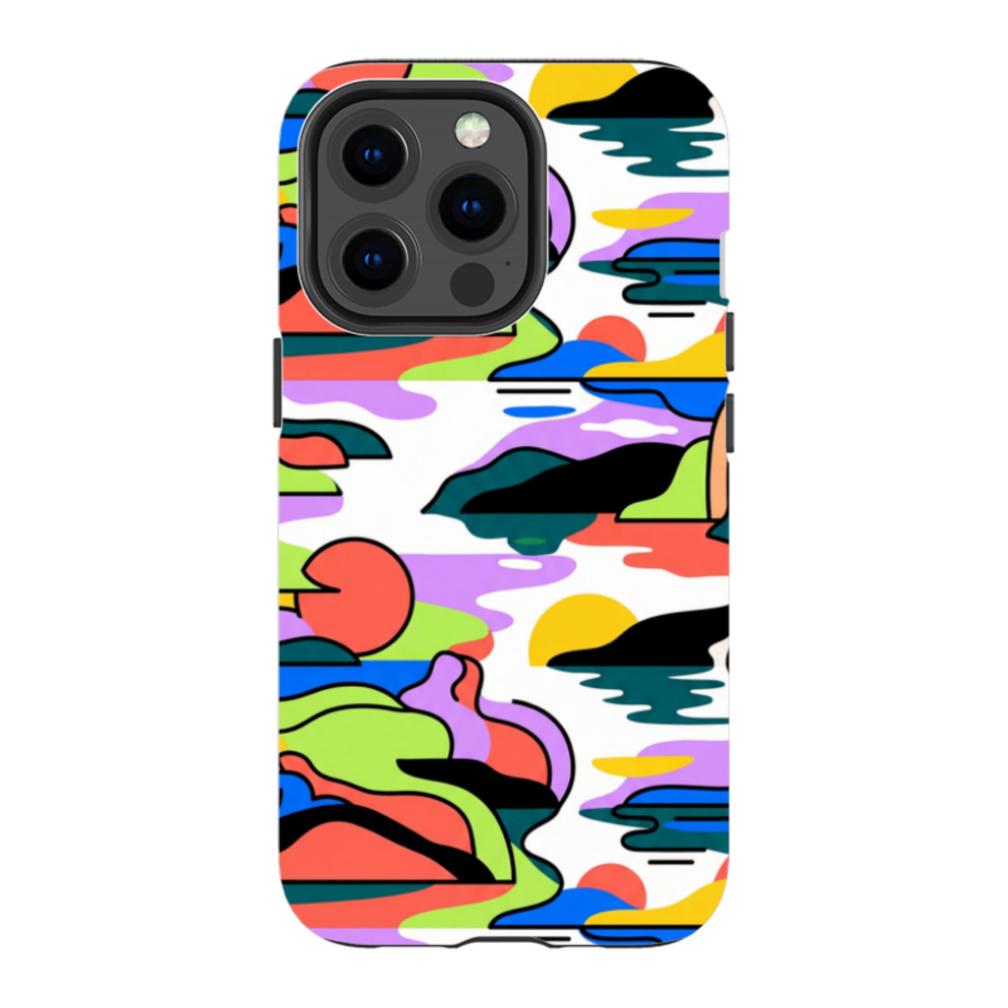 Archipelago Color Motion by Salla Niemi - iPhone Tough Case
