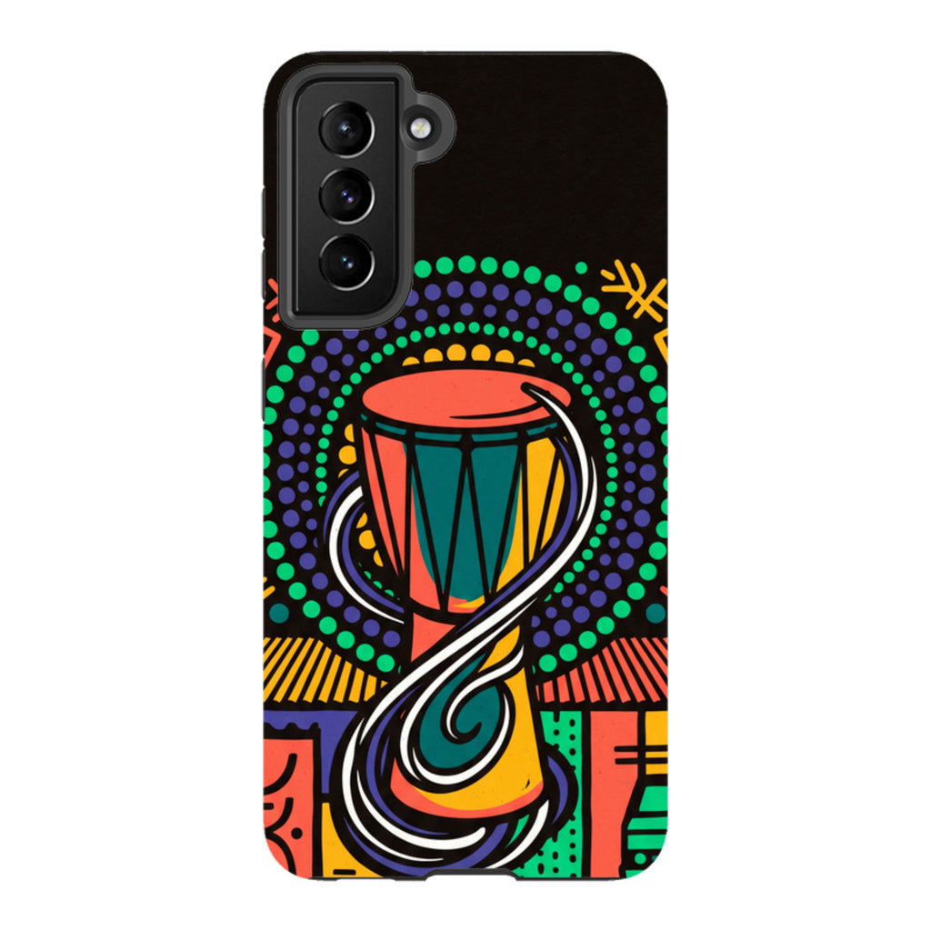 Talking Drum Halo by Ada Okoye — S21 Tough Case — Finnaij