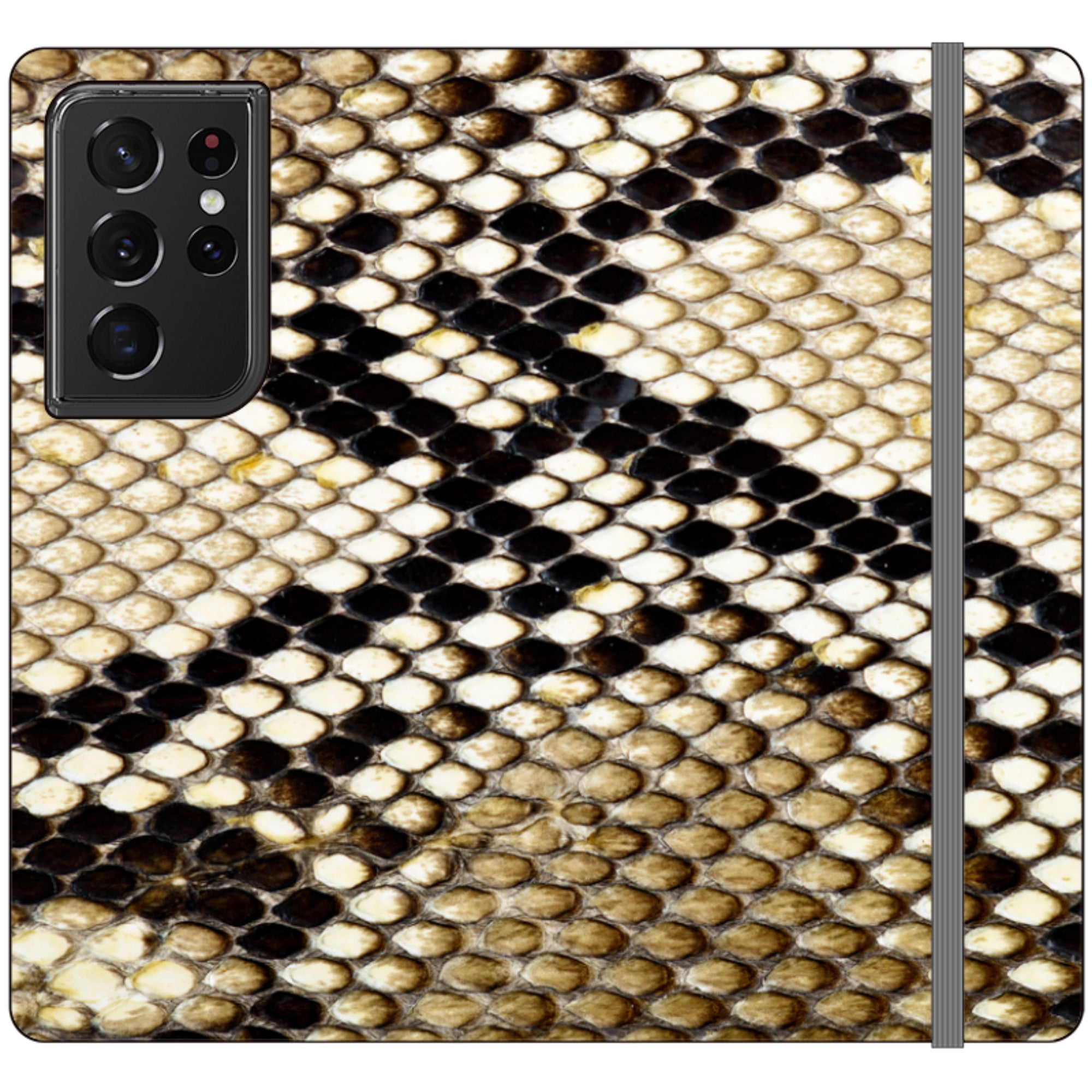 Serpent Chic — Folio Wallet Case — Finnaij