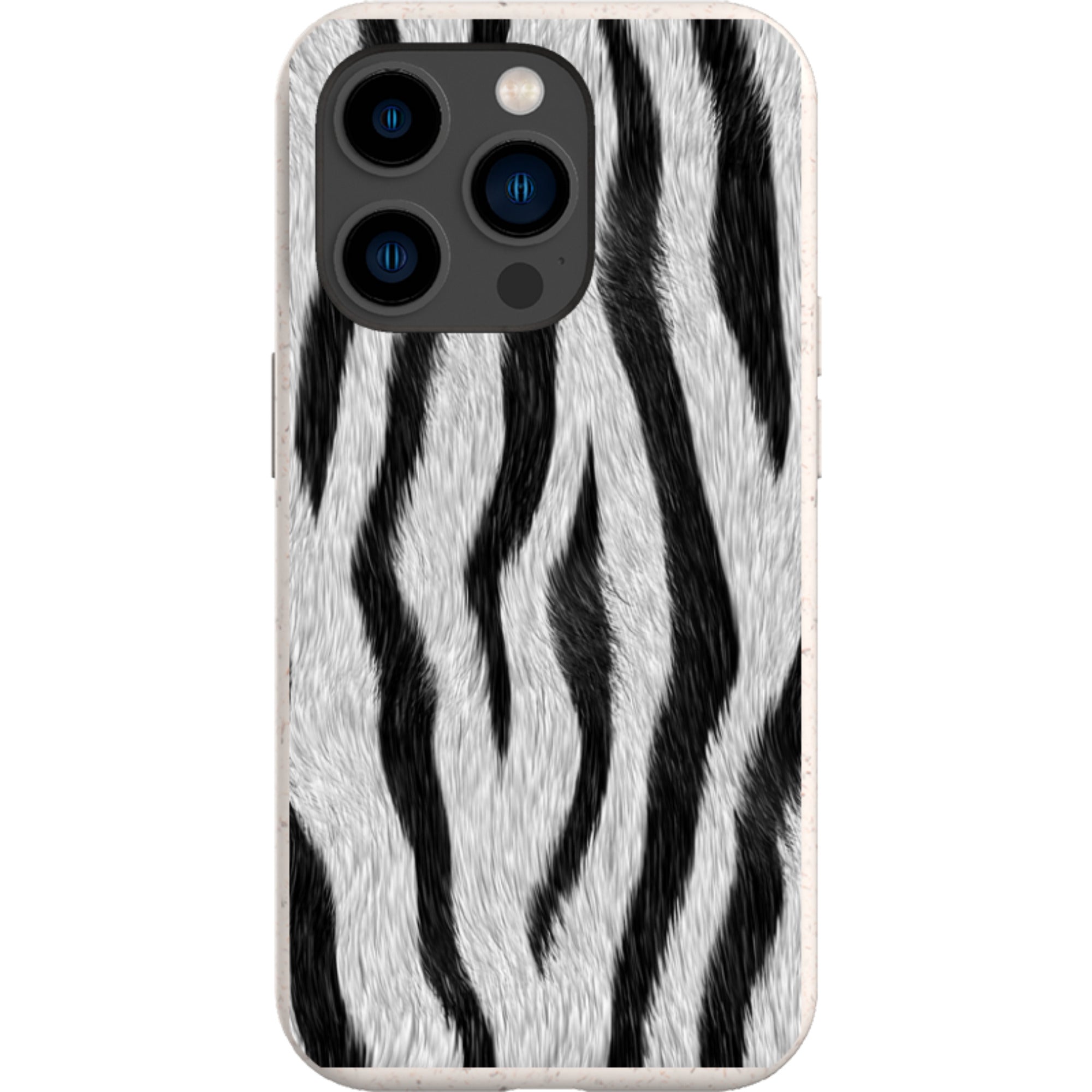 Zebra Groove — Apple iPhone Bio-degradable Case — Finnaij