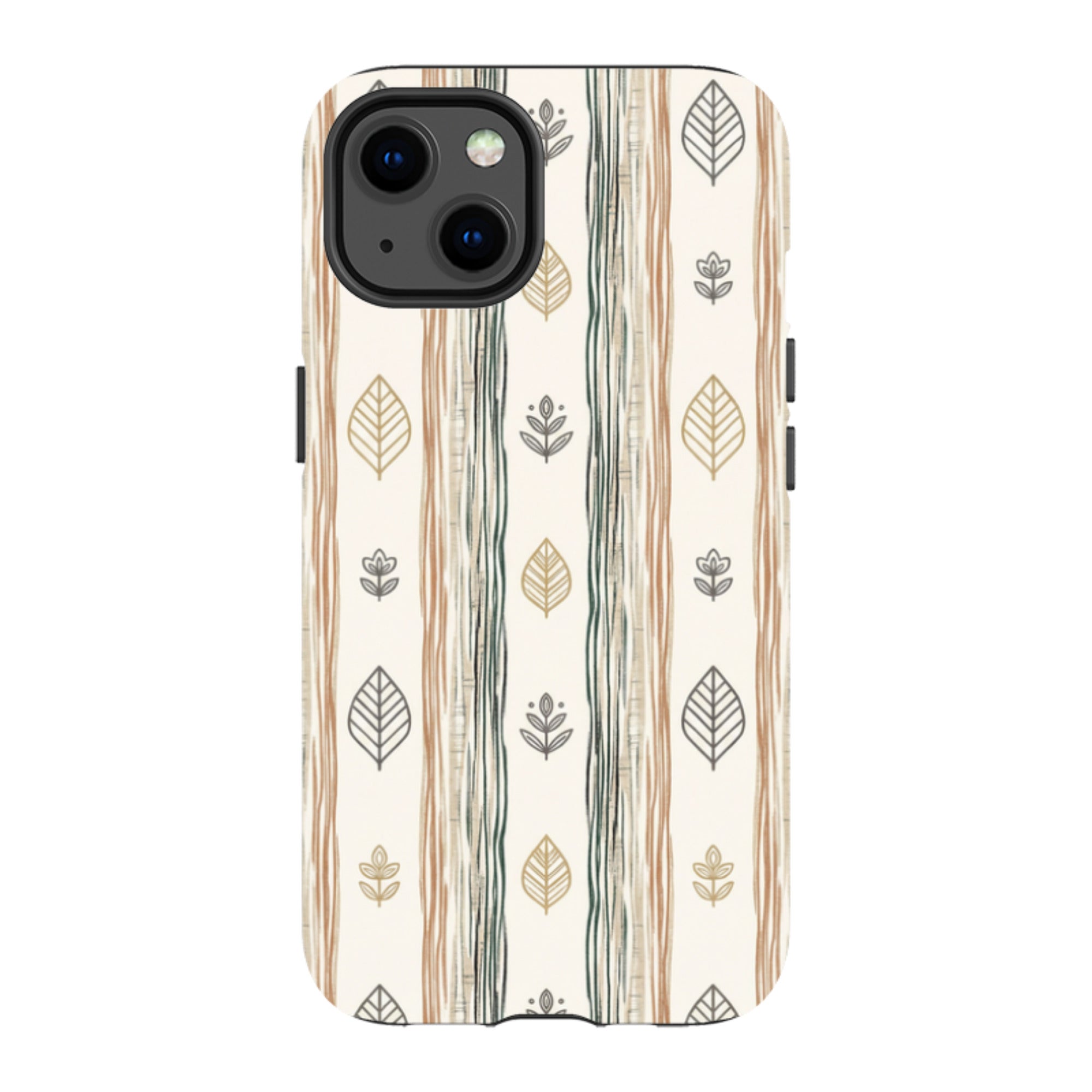 Birch Linen Harmony by Elsi Vaarala — iPhone 13 Magsafe Tough Case — Finnaij