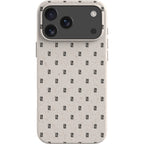 Monogram Natural — iPhone 17 Pro Max iPhone Bio-degradable Case — Finnaij