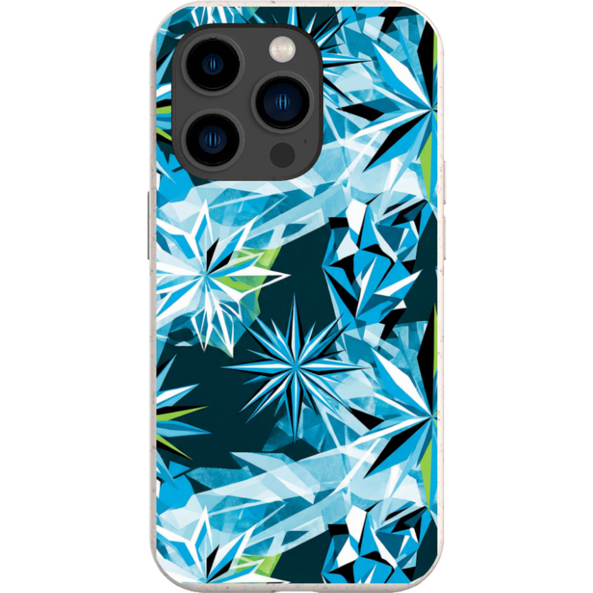 Ice Star Impact by Salla Niemi — iPhone 14 Pro iPhone Bio-degradable Case — Finnaij
