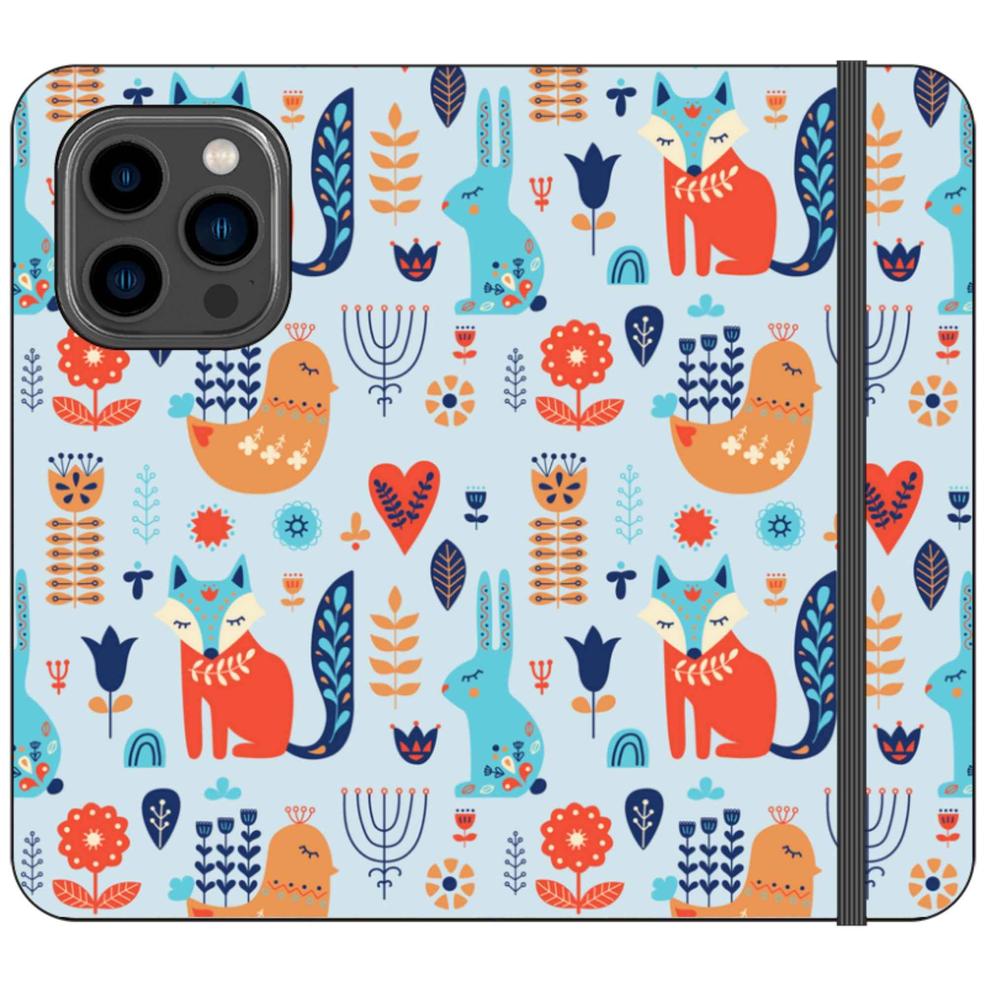 Nordic Ornament — iPhone 14 Pro Wallet Case — Finnaij