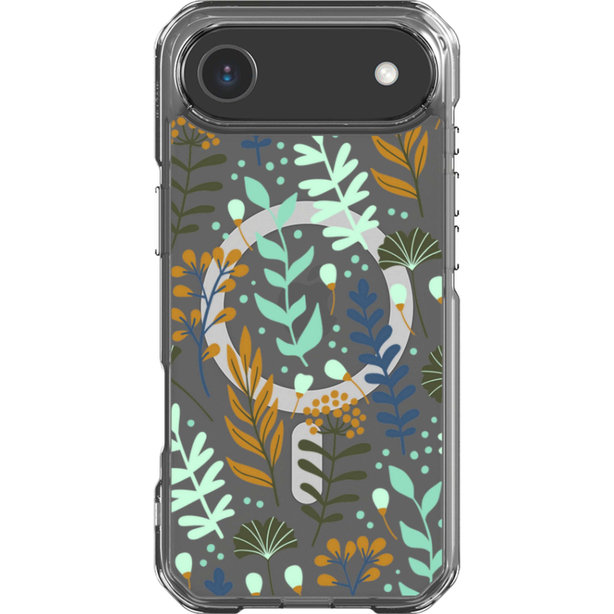Wild Floral — iPhone Air Magsafe Clear Impact Case — Finnaij