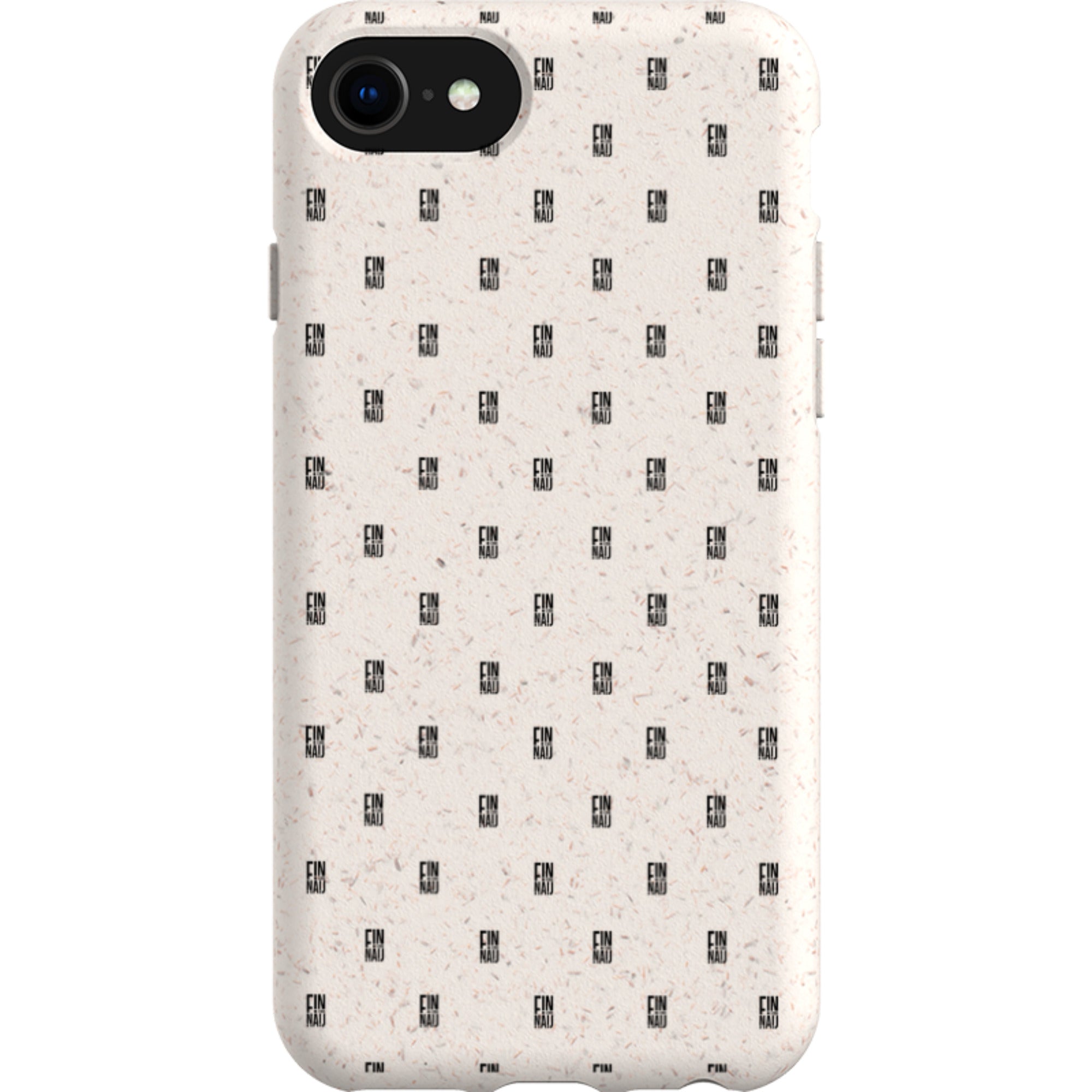 Monogram Natural — iPhone SE3 iPhone Bio-degradable Case — Finnaij