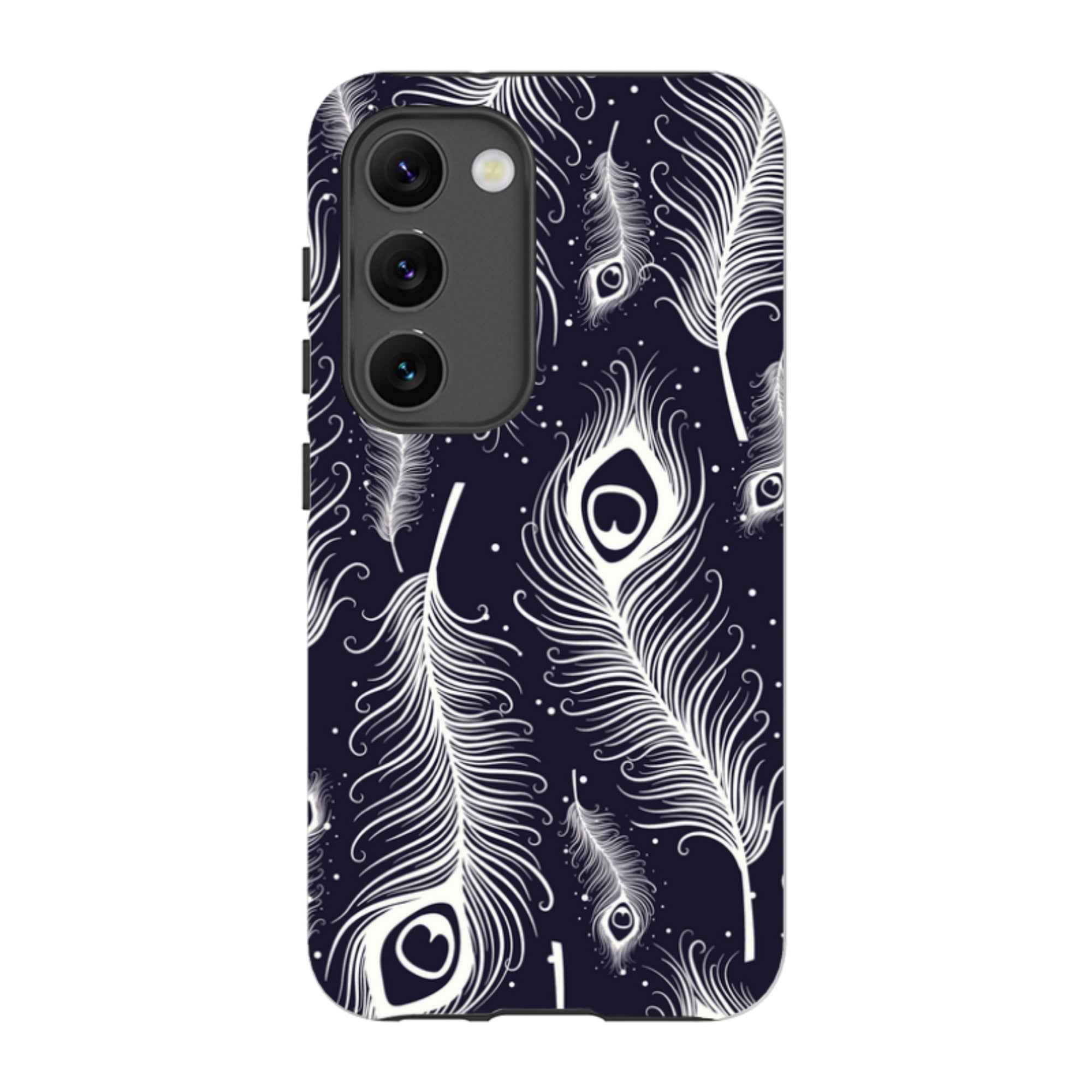 Feathers in Bloom — Samsung Galaxy Tough Case — Finnaij