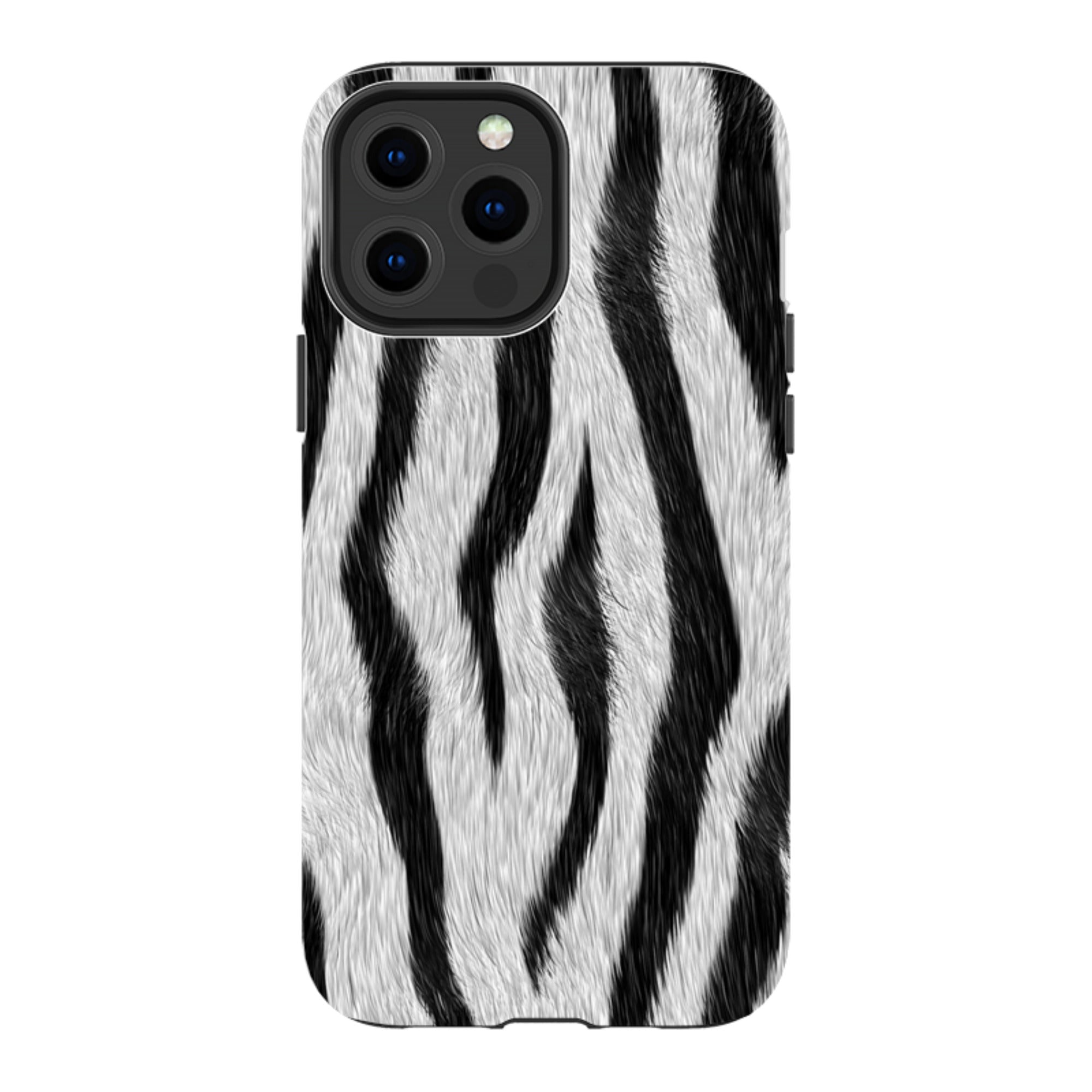 Zebra Groove - iPhone Tough Case