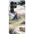 Jos Plateau Cool Light by Tobi Akinyemi — S25 Ultra Samsung Galaxy Bio-degradable Case — Finnaij
