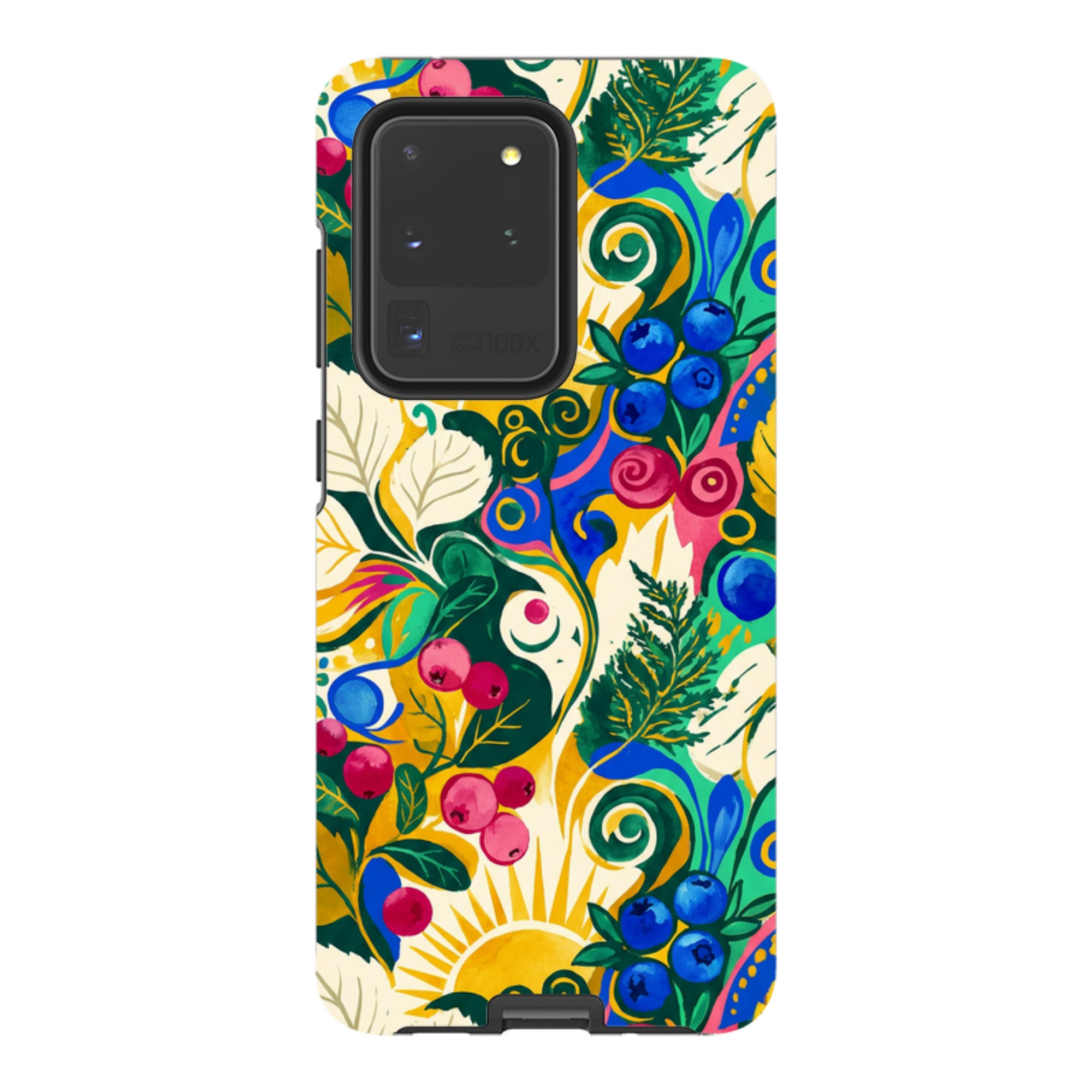 Berry Meadow Glow by Aino Kallio - Samsung Tough Case