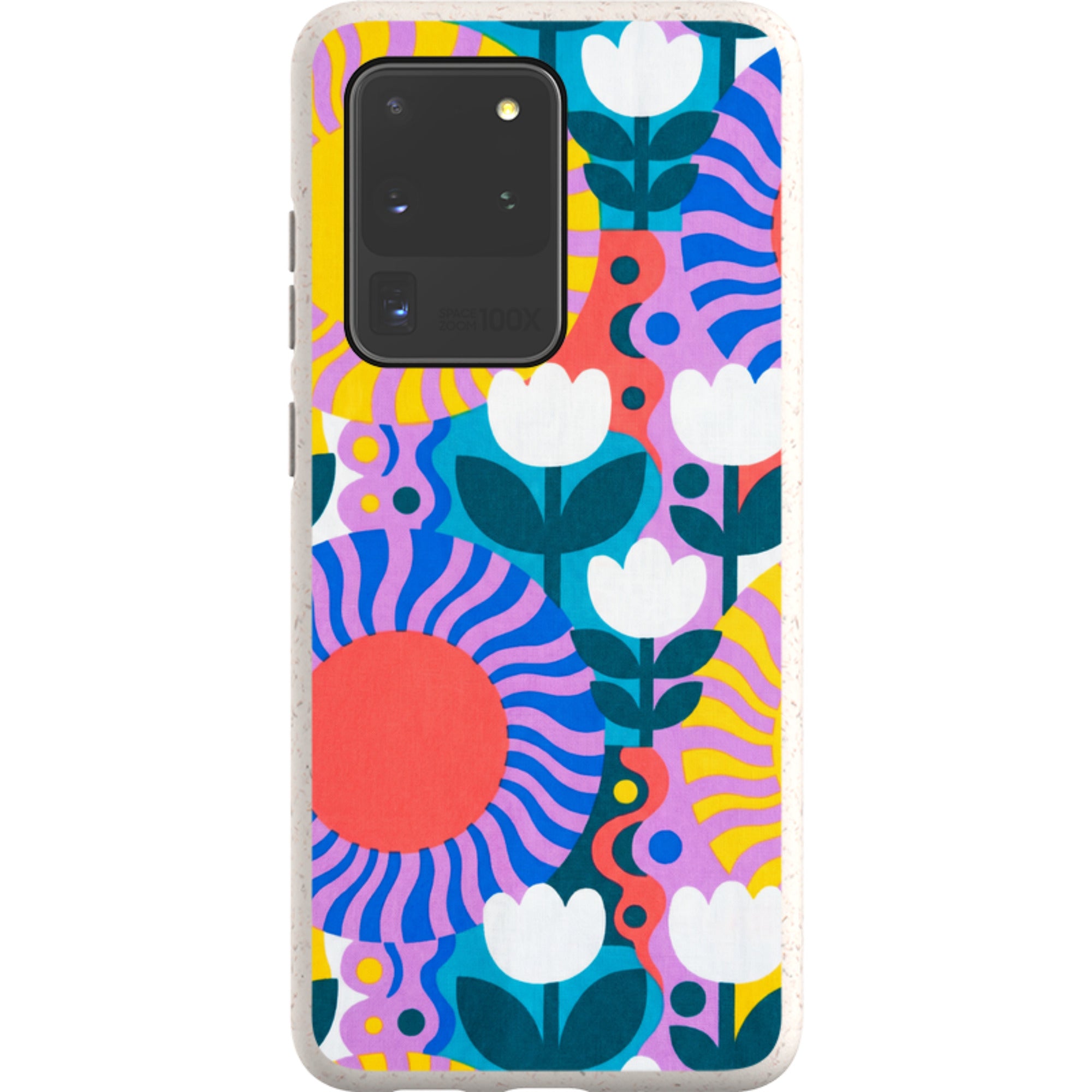 Midnight Sun Mod Bloom by Salla Niemi - Samsung Galaxy Bio-degradable Case