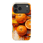 Oranges and Citrus Still Life by Frida Lövström — iPhone 17 Pro Max Tough Case — Finnaij