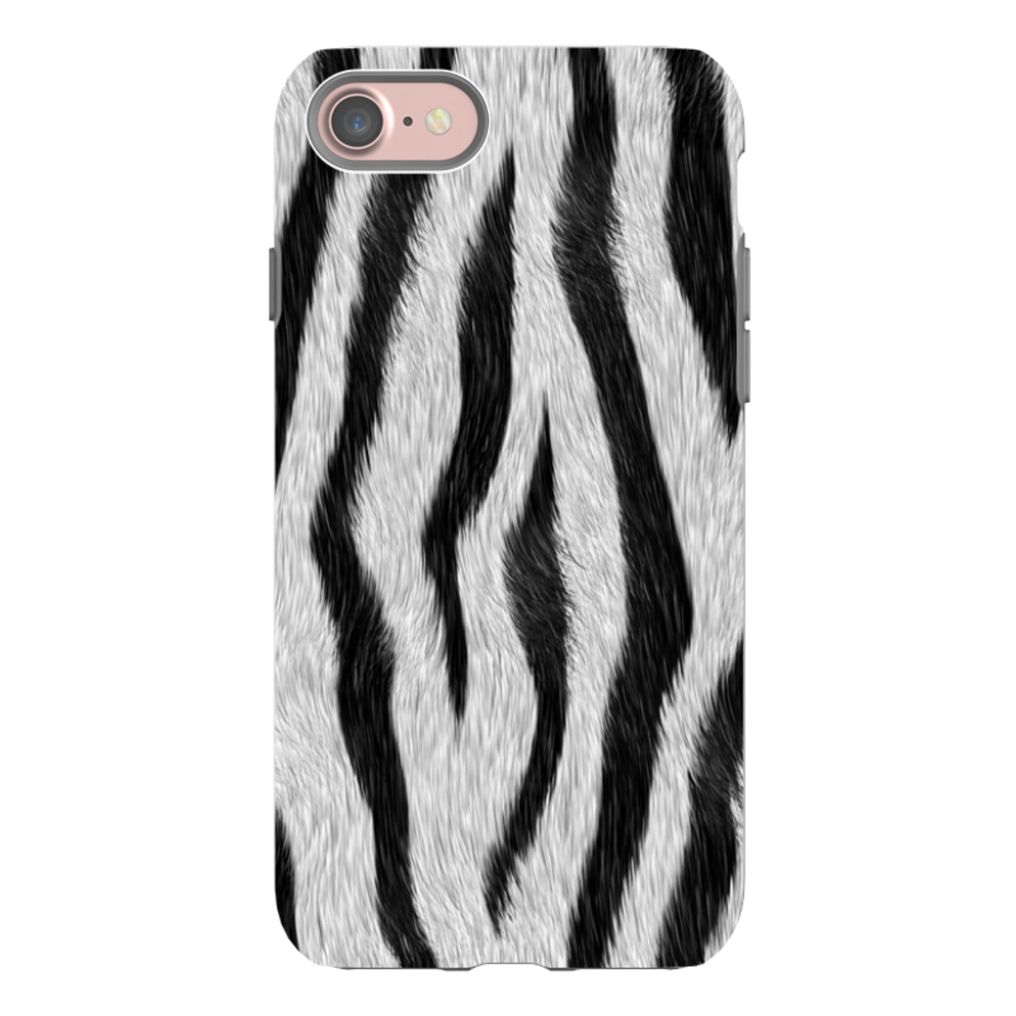 Zebra Groove - iPhone Tough Case