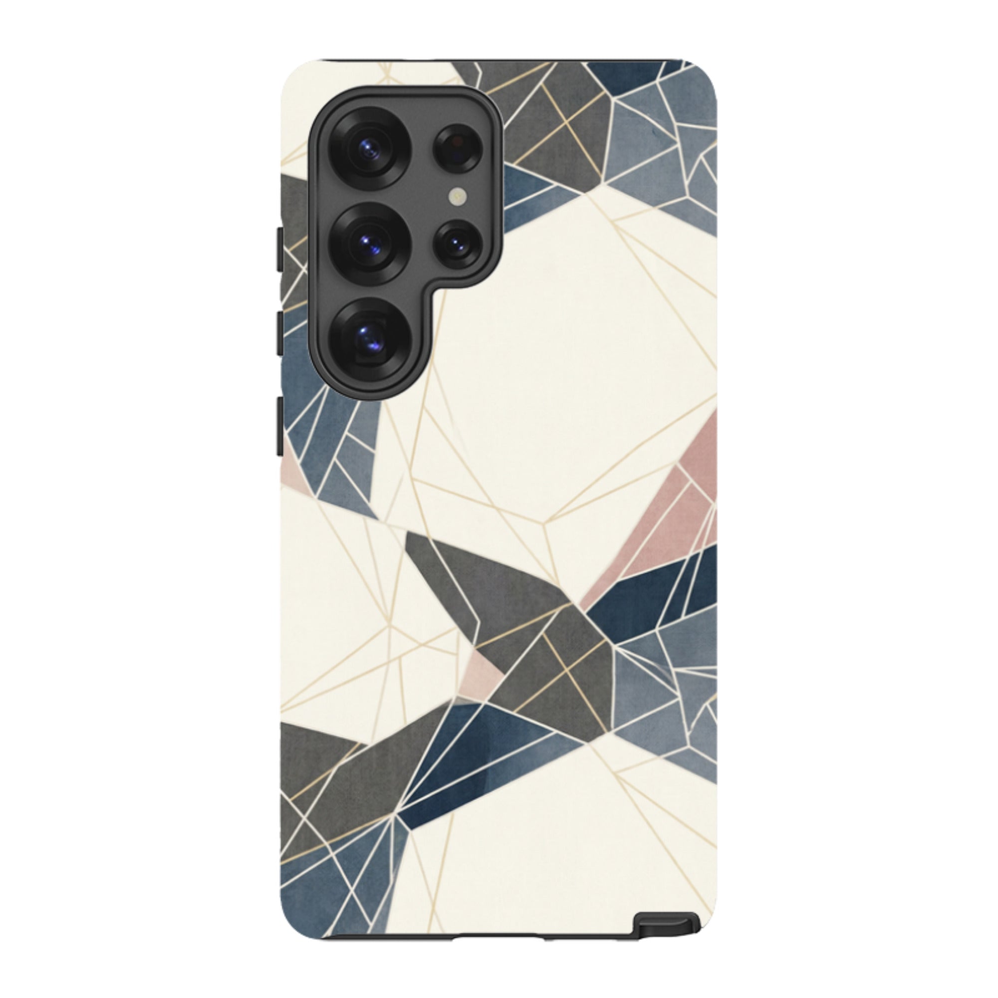 Frozen Lake Geometry by Elsi Vaarala — Samsung Galaxy Tough Case — Finnaij