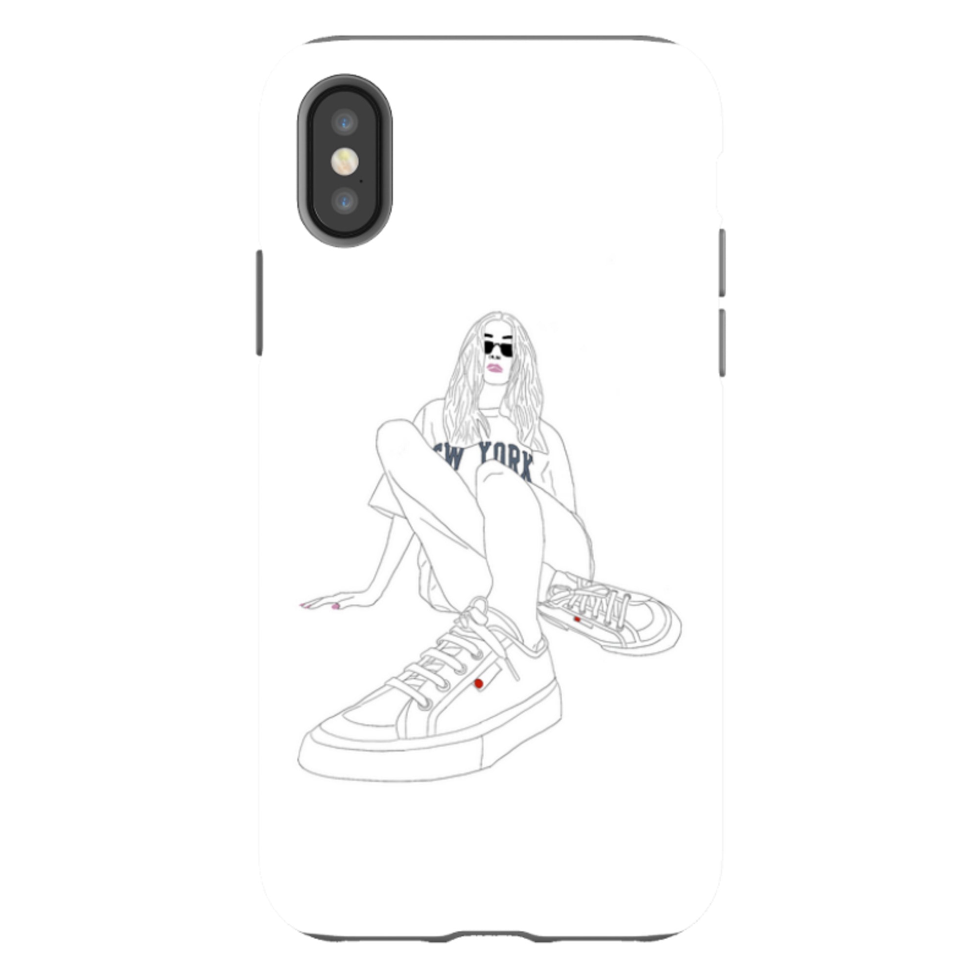 New York by Keagan Haight - iPhone Tough Case