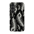 Feathers in Bloom Black — Tough Case for Samsung Galaxy — Finnaij