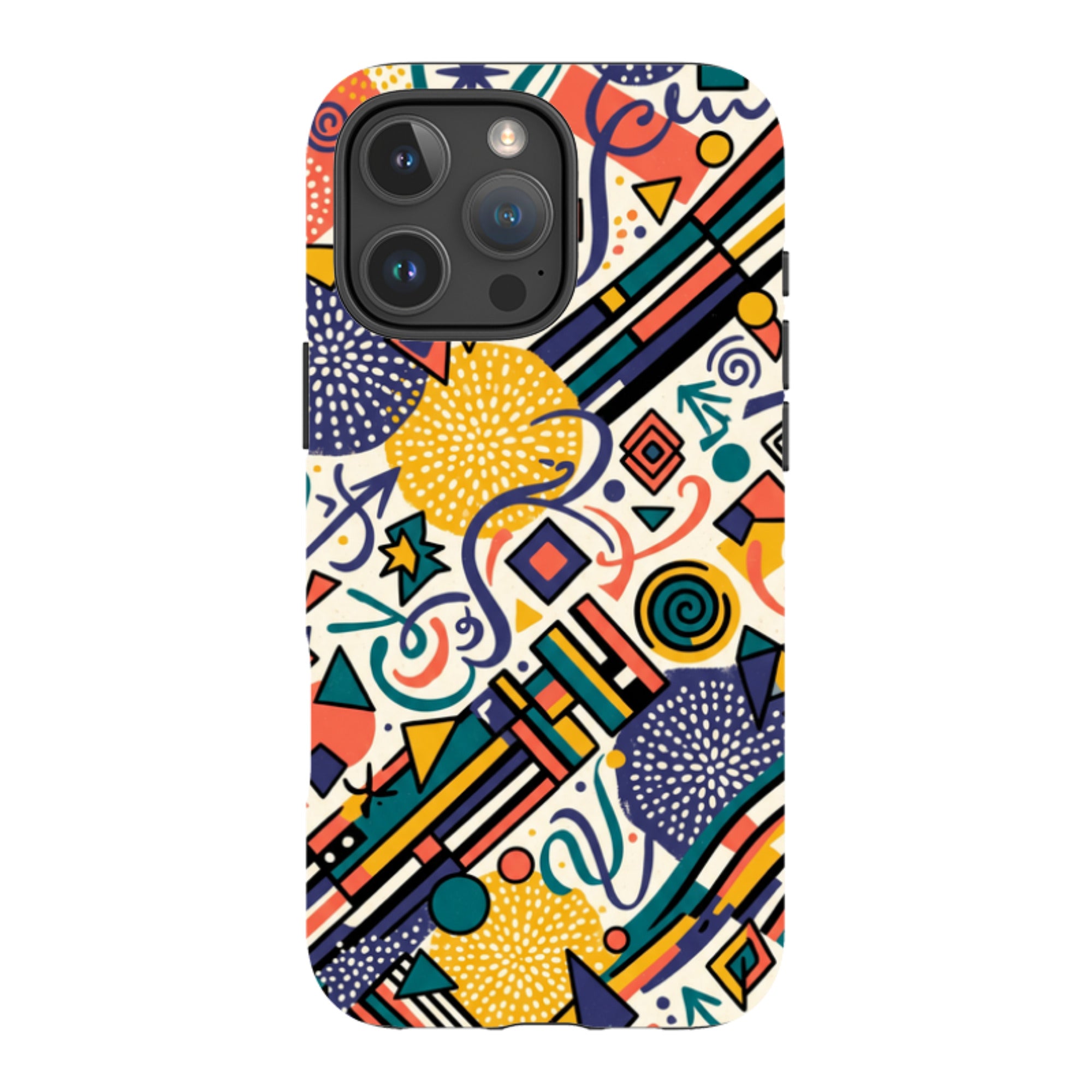 Festival Confetti (Daylight) by Ada Okoye — MagSafe Tough Case for iPhone — Finnaij