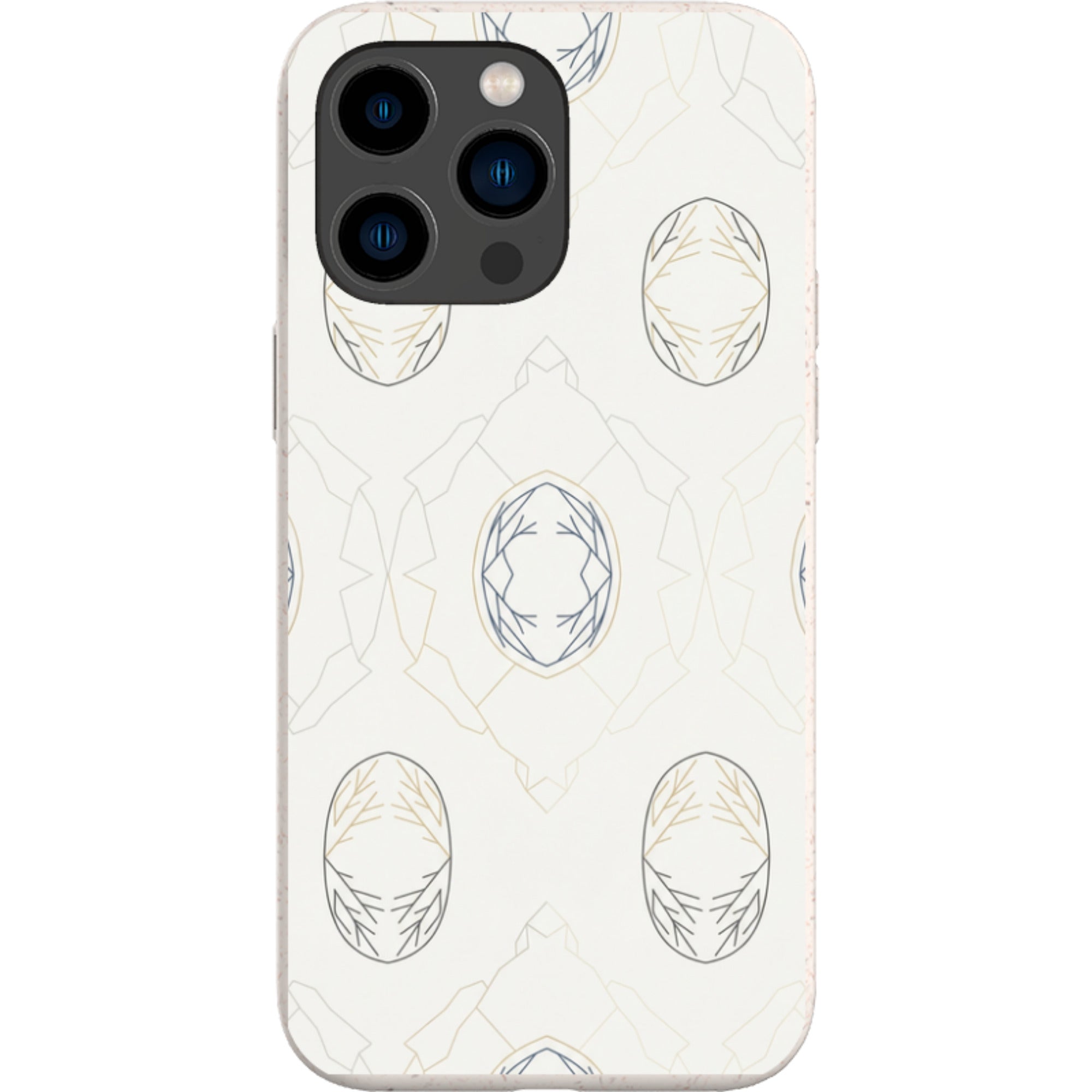 Frozen Lake Silence by Elsi Vaarala — iPhone 15 Pro Max iPhone Bio-degradable Case — Finnaij