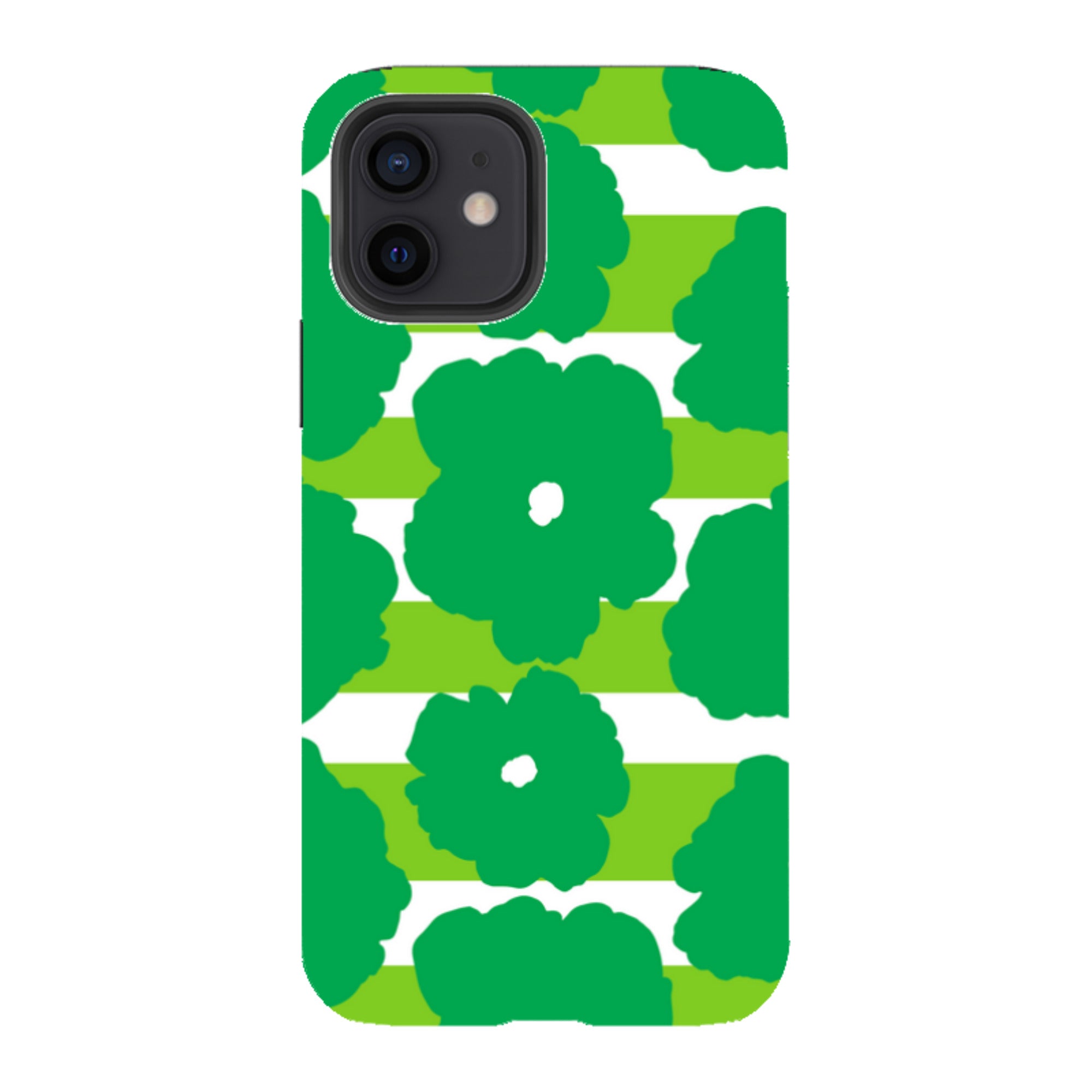 Bold Floral Green - iPhone Tough Case