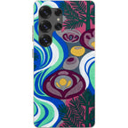 Sauna Bloom Motif by Aino Kallio Bio-degradable Case for Samsung Galaxy — Finnaij