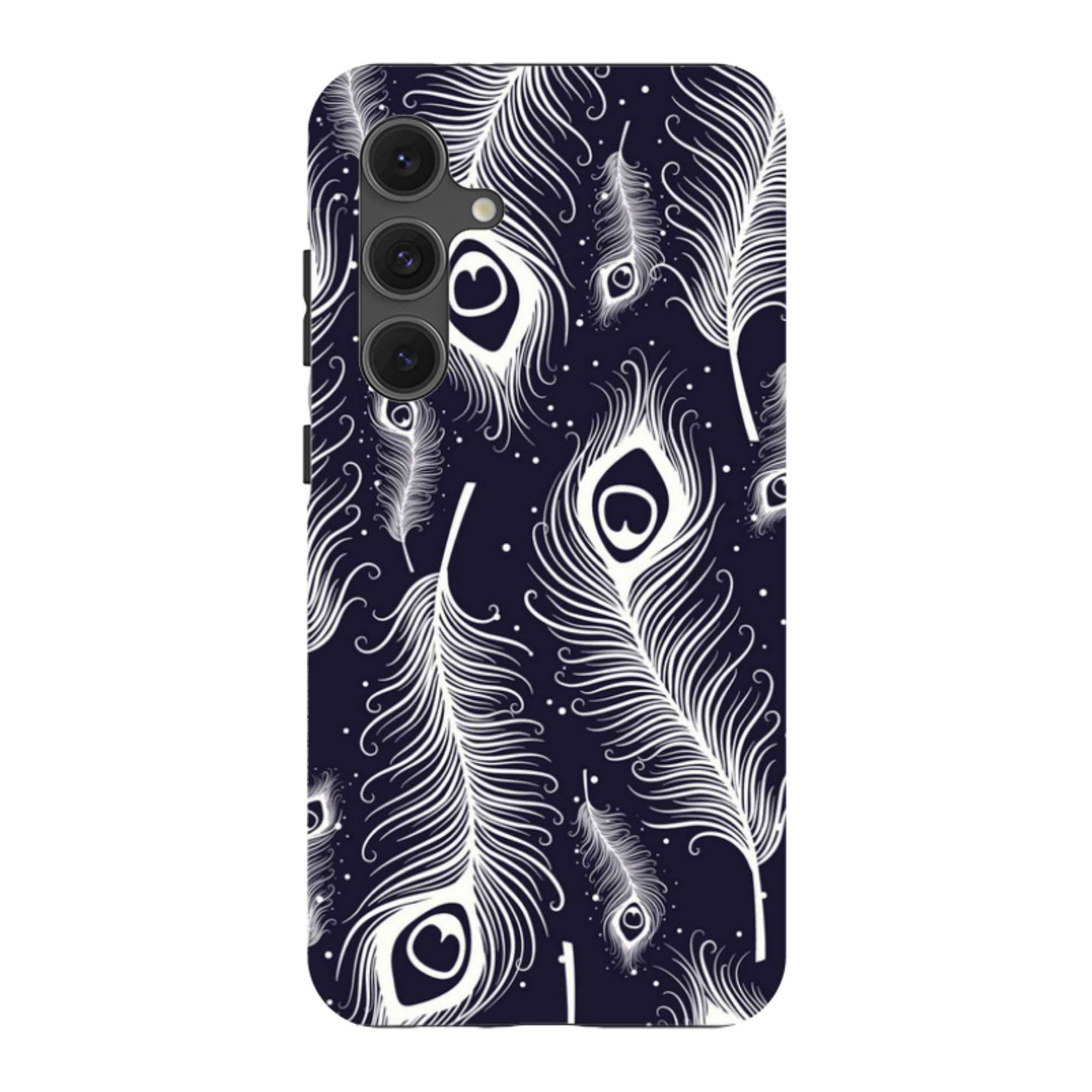 Feathers in Bloom — Samsung Galaxy Tough Case — Finnaij