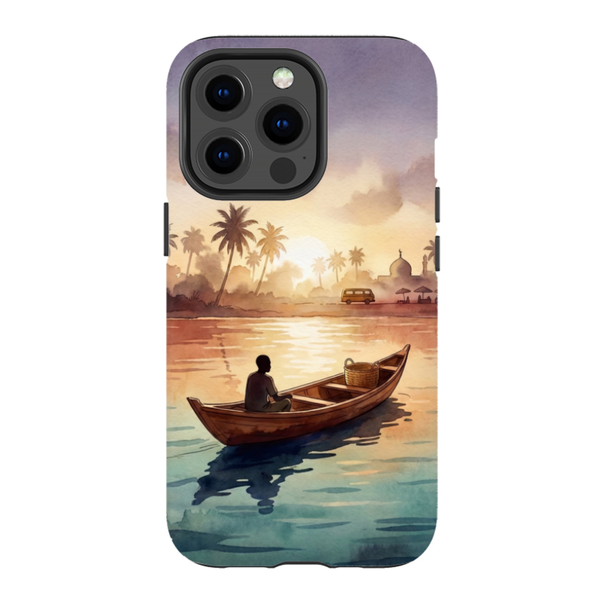 Lagoon Morning by Tobi Akinyemi — MagSafe Tough Case for iPhone — Finnaij