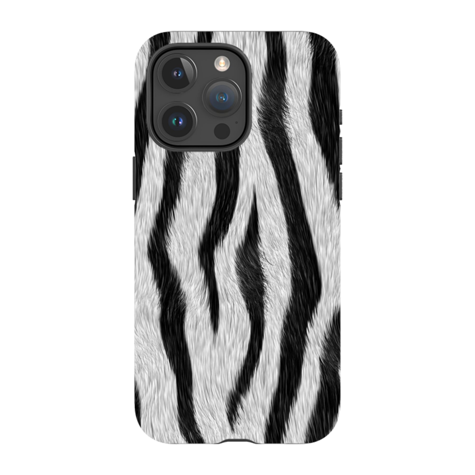 Zebra Groove - iPhone Tough Case