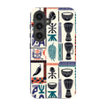 Market Day Icons by Ada Okoye — Tough Case for Samsung Galaxy — Finnaij