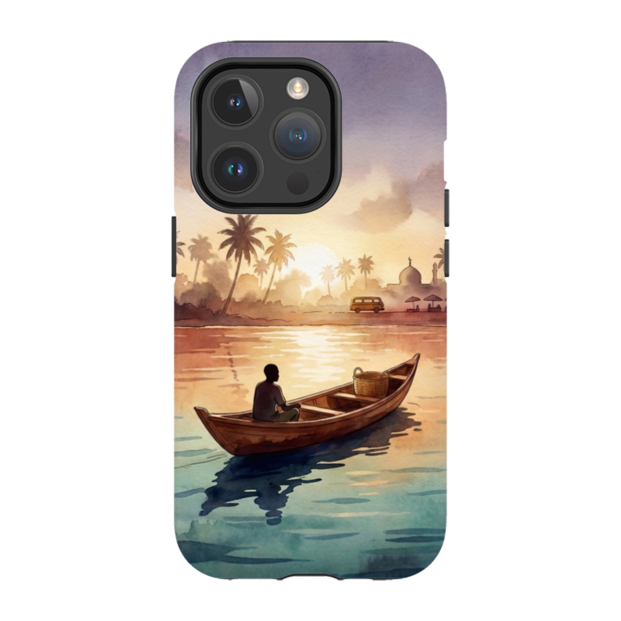 Lagoon Morning by Tobi Akinyemi - iPhone MagSafe Tough Case