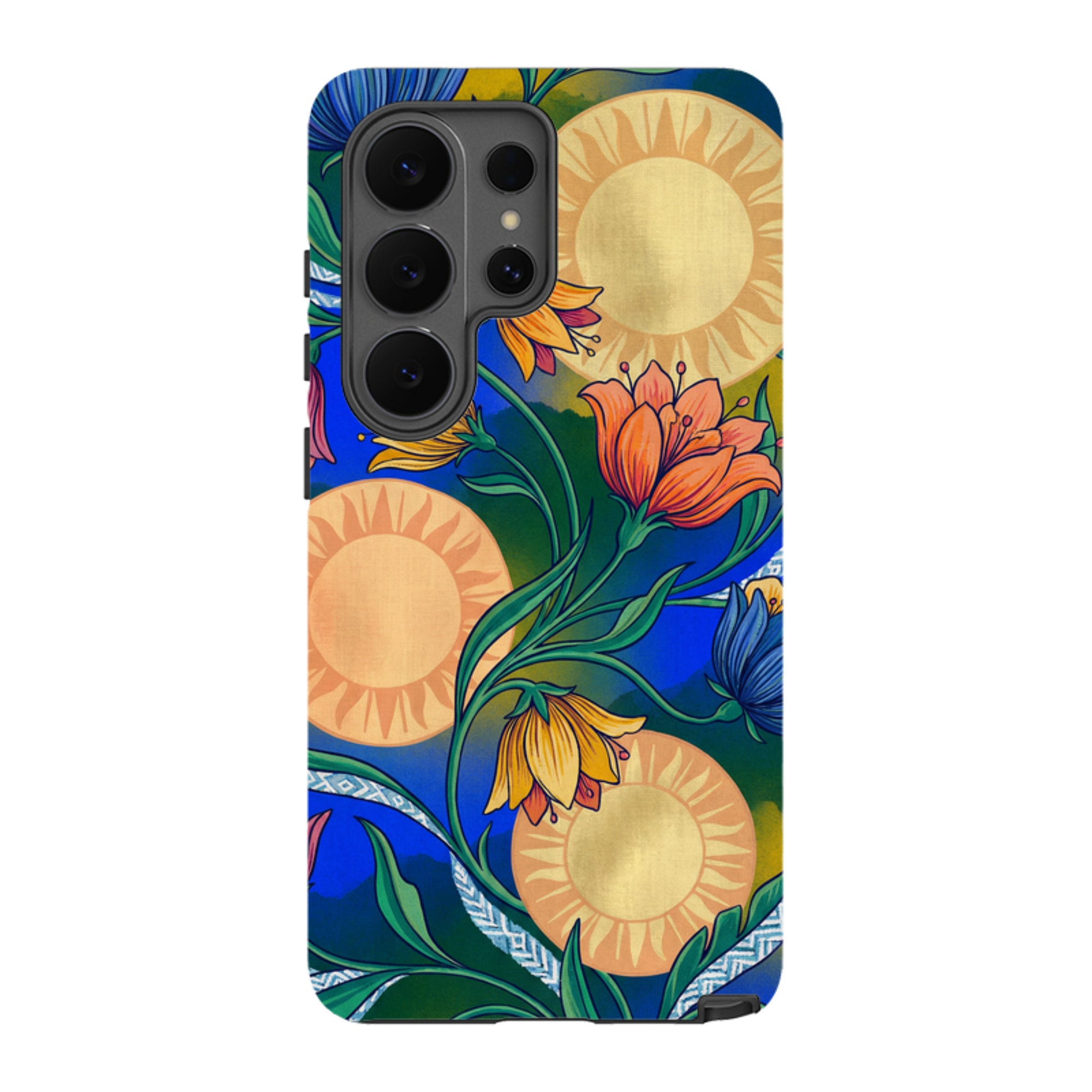 Midnight Sun Garden by Aino Kallio Tough Case for Samsung Galaxy — Finnaij