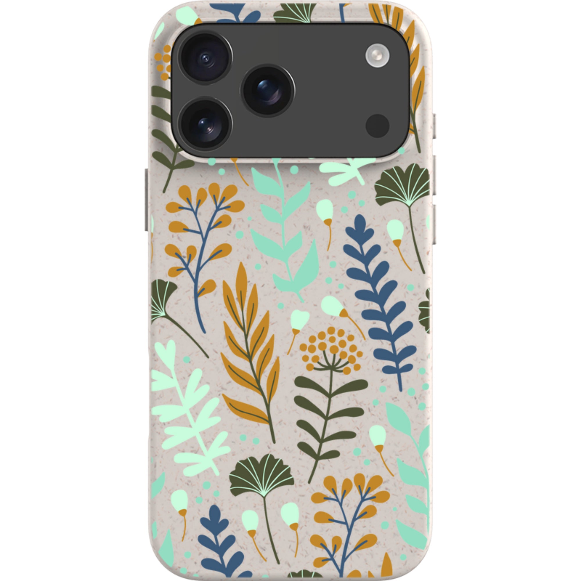 Wild Floral Natural — iPhone 17 Pro Max iPhone Bio-degradable Case — Finnaij