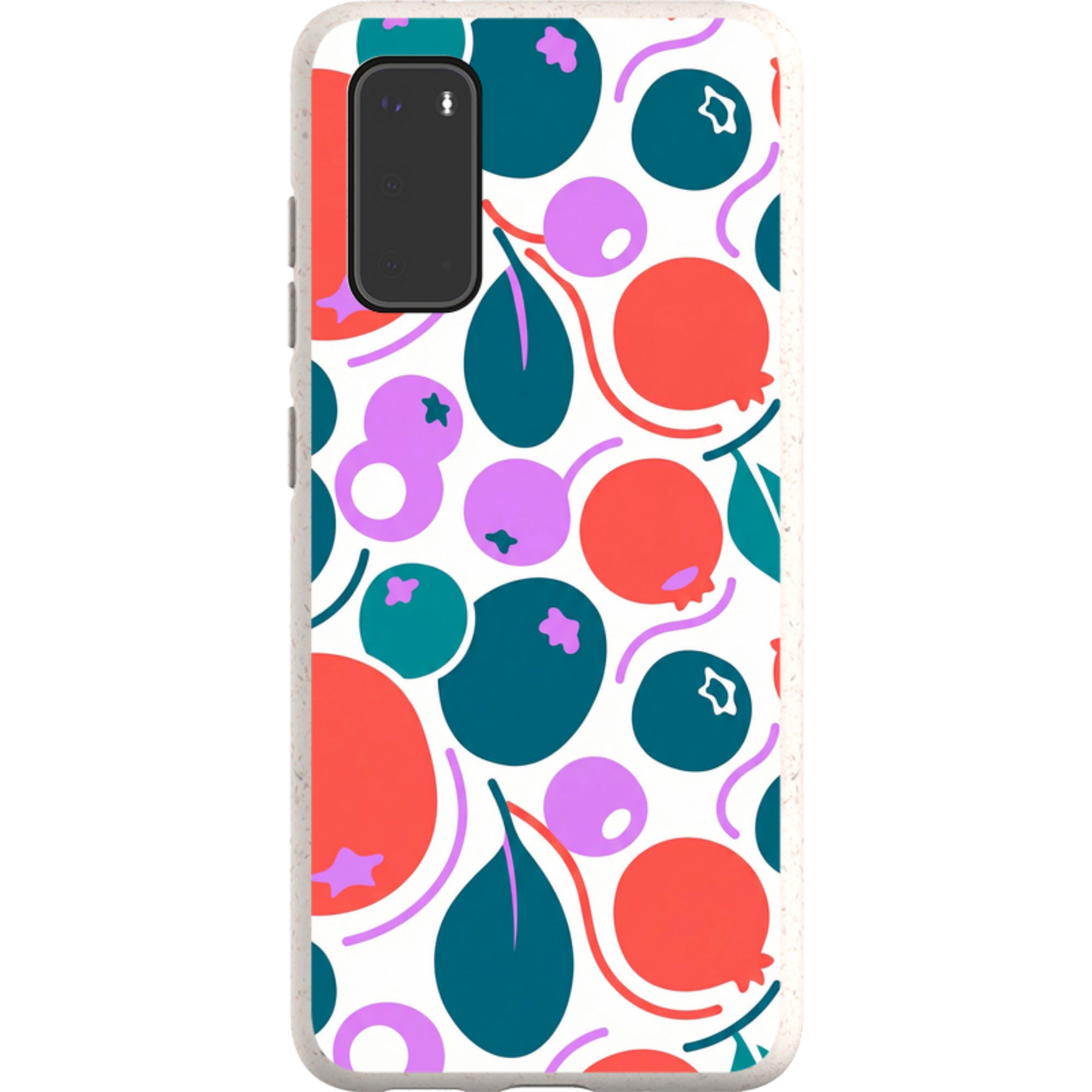 Berry Icon Remix by Salla Niemi - Samsung Galaxy Bio-degradable Case