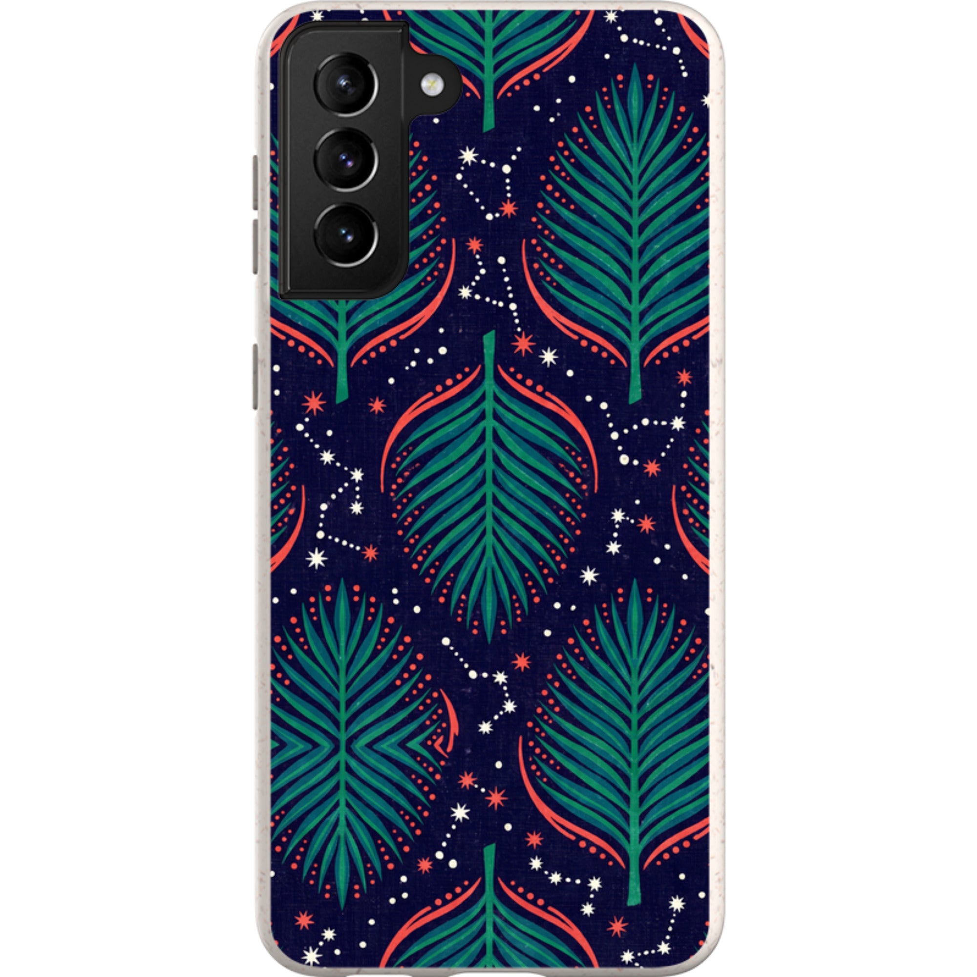 Palm Frond Constellations by Ada Okoye — Galaxy Bio-degradable Case for Samsung Galaxy — Finnaij