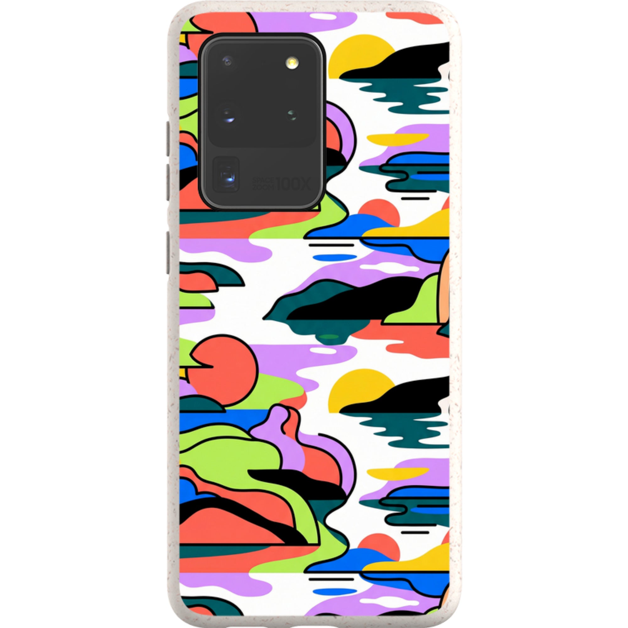 Archipelago Color Motion by Salla Niemi - Samsung Galaxy Bio-degradable Case