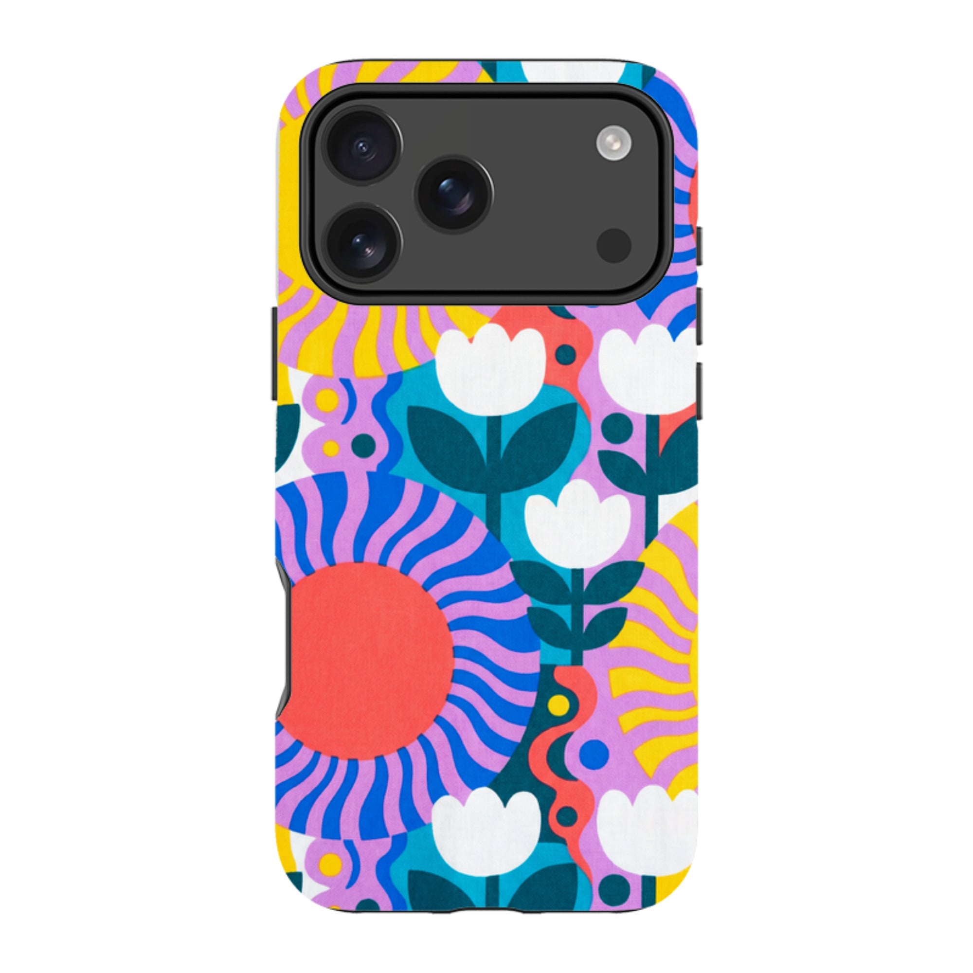 Midnight Sun Mod Bloom by Salla Niemi — iPhone 17 Pro Max Magsafe Tough Case — Finnaij